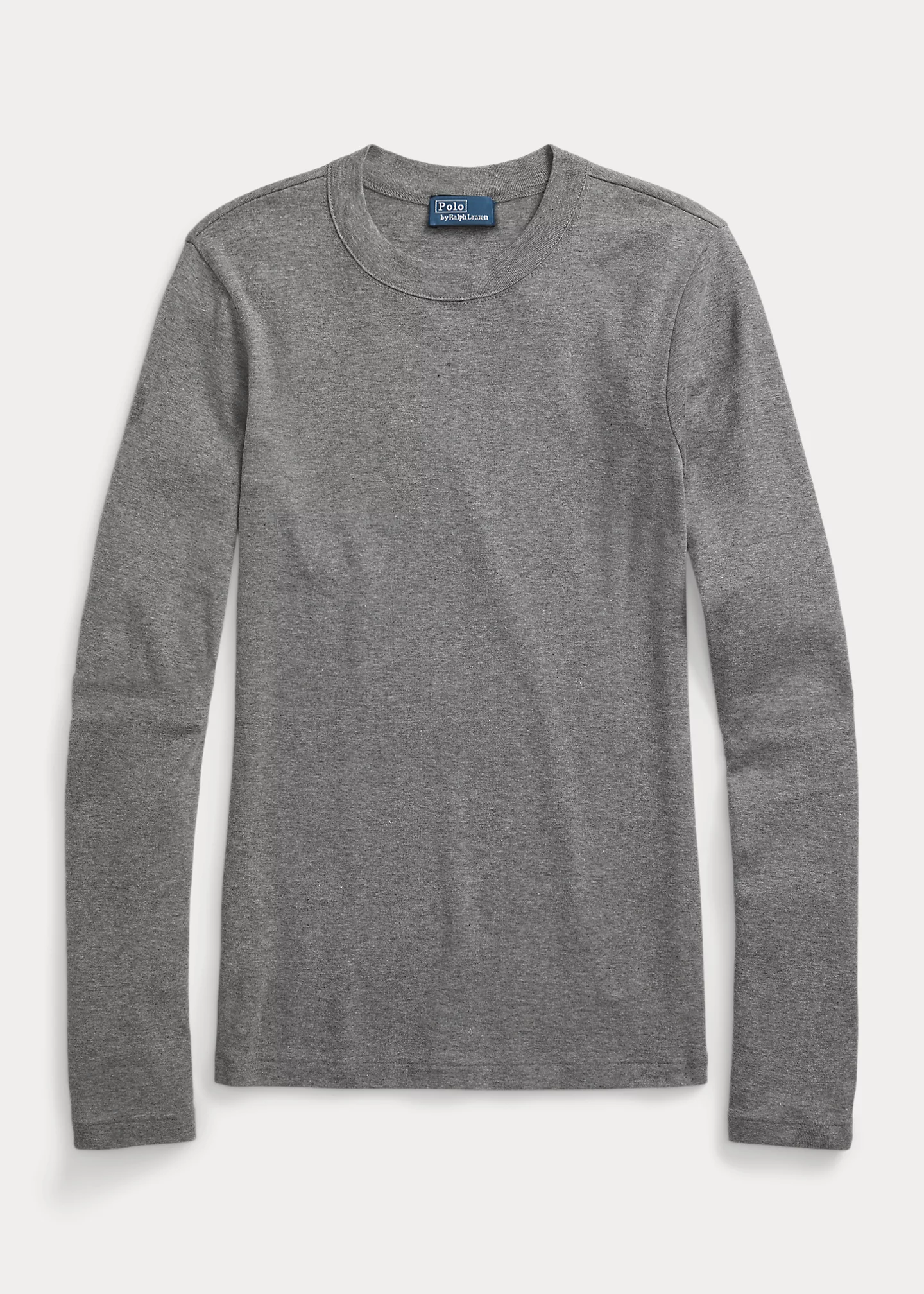 Ribbed Cotton Long-Sleeve Tee