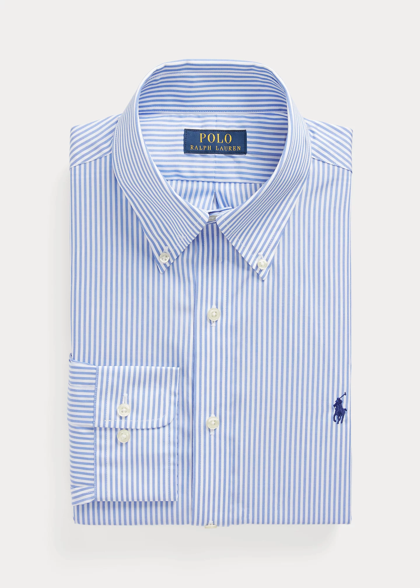 Slim Fit Striped Poplin Shirt
