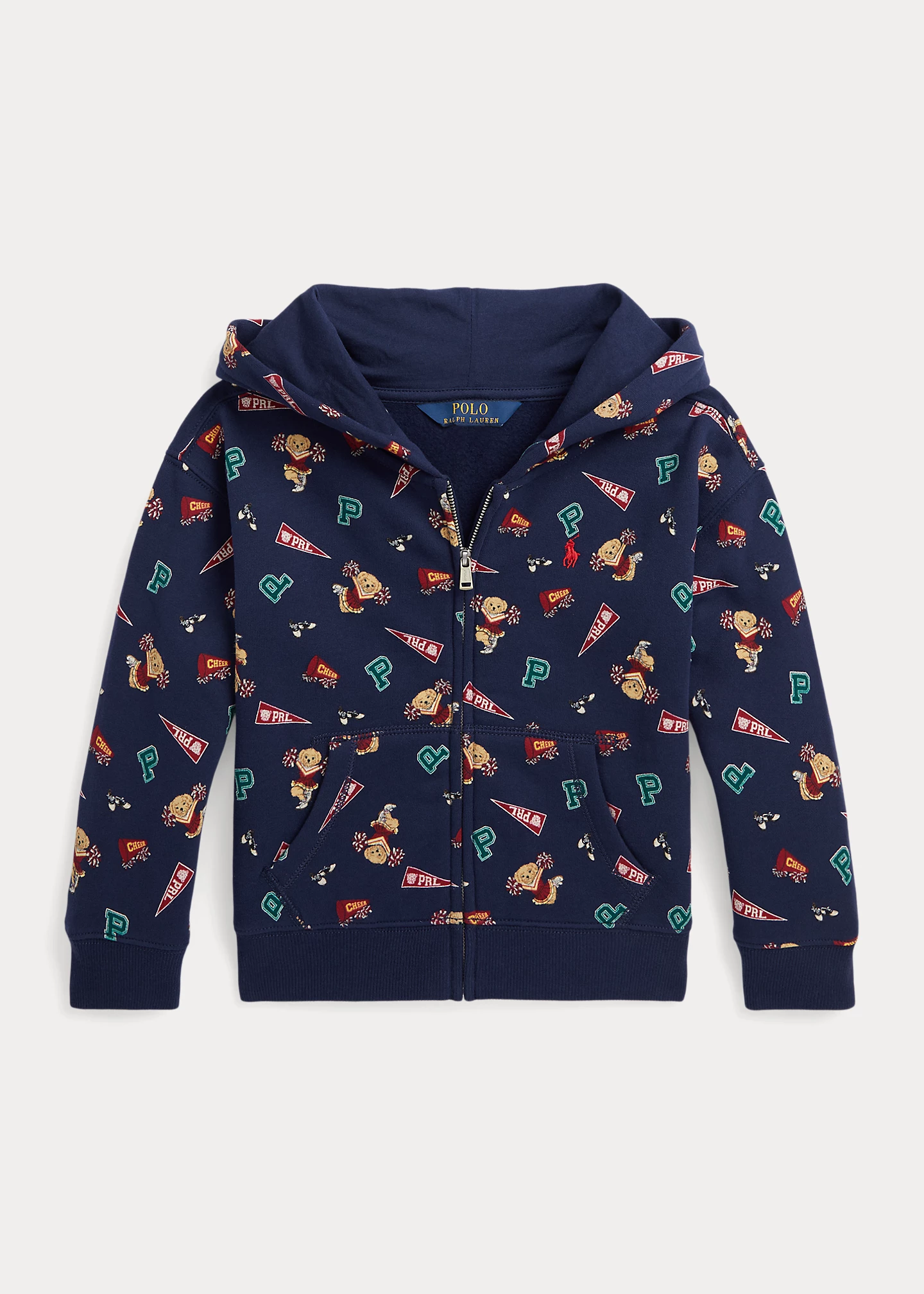 Polo Bear Fleece Full-Zip Hoodie