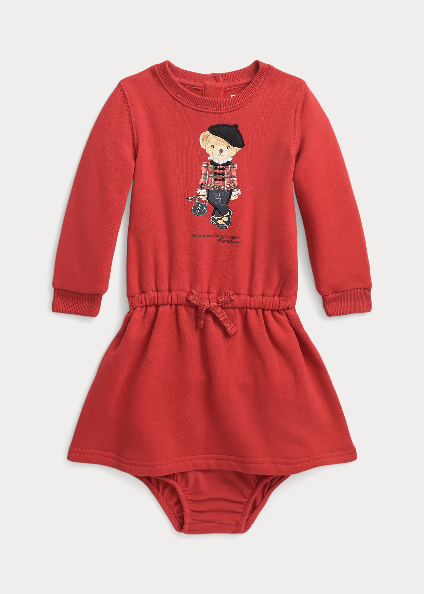 Polo Bear Fleece Dress & Bloomer
