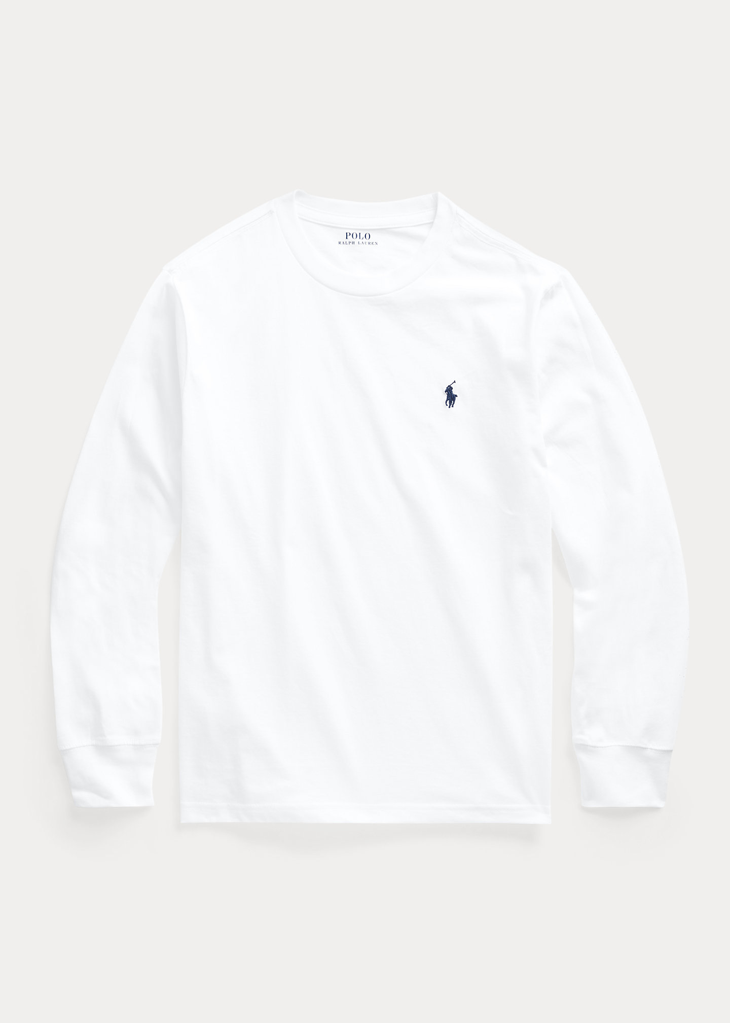 Cotton Jersey Long-Sleeve Tee