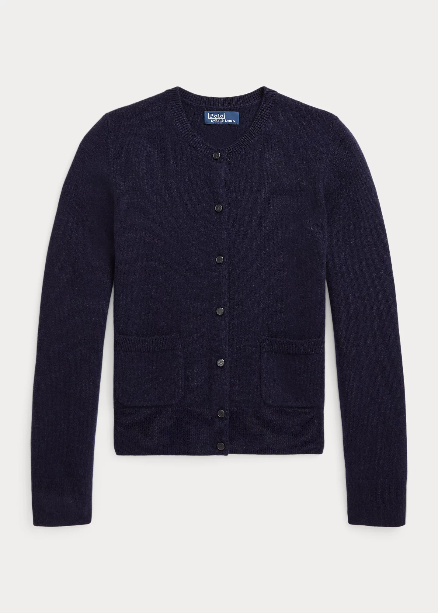 Patch-Pocket Cashmere Cardigan