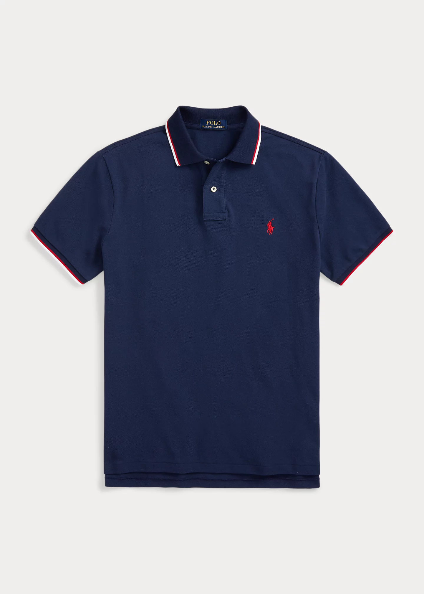 Classic Fit Mesh Polo Shirt