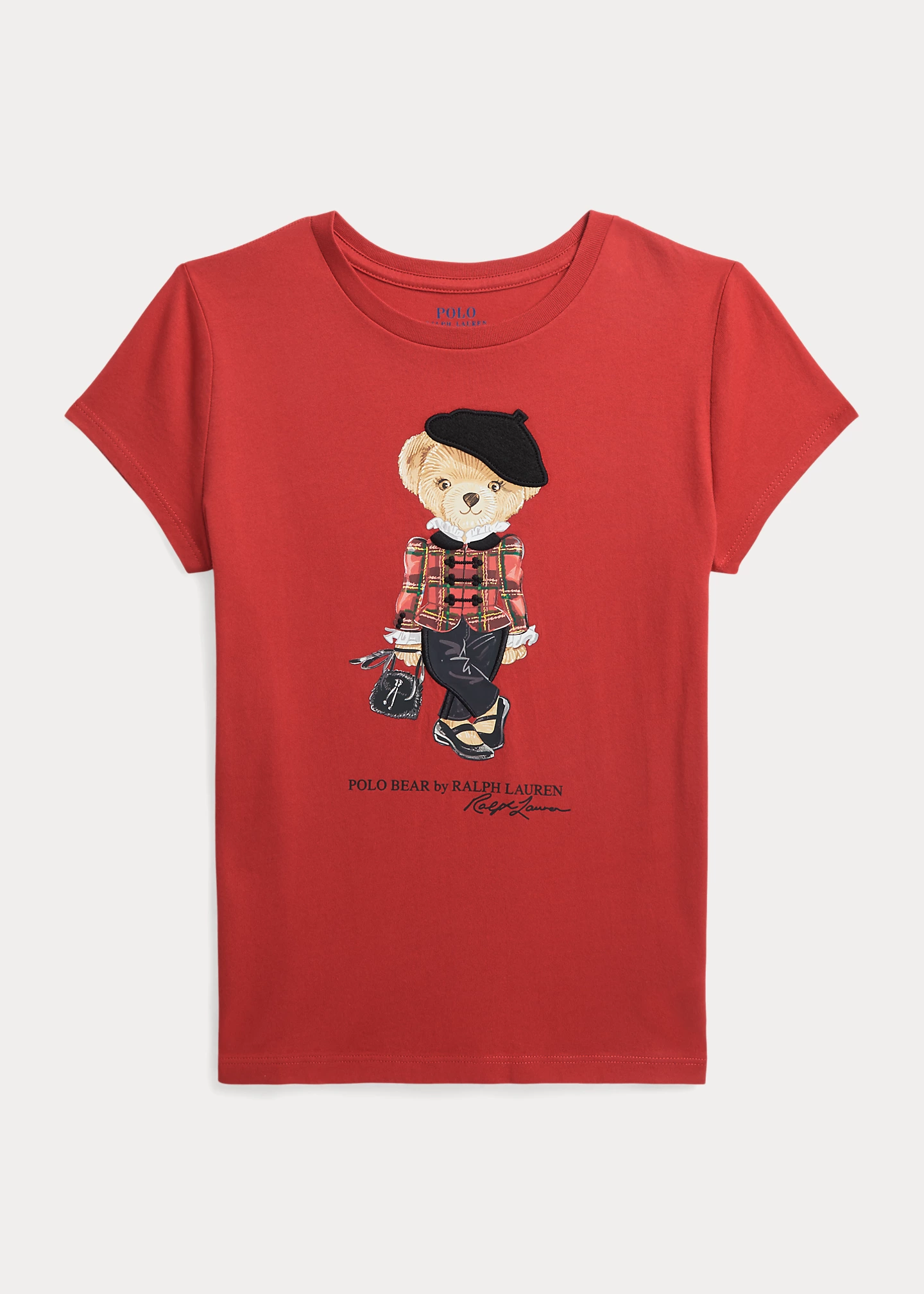 Polo Bear Cotton Jersey Tee