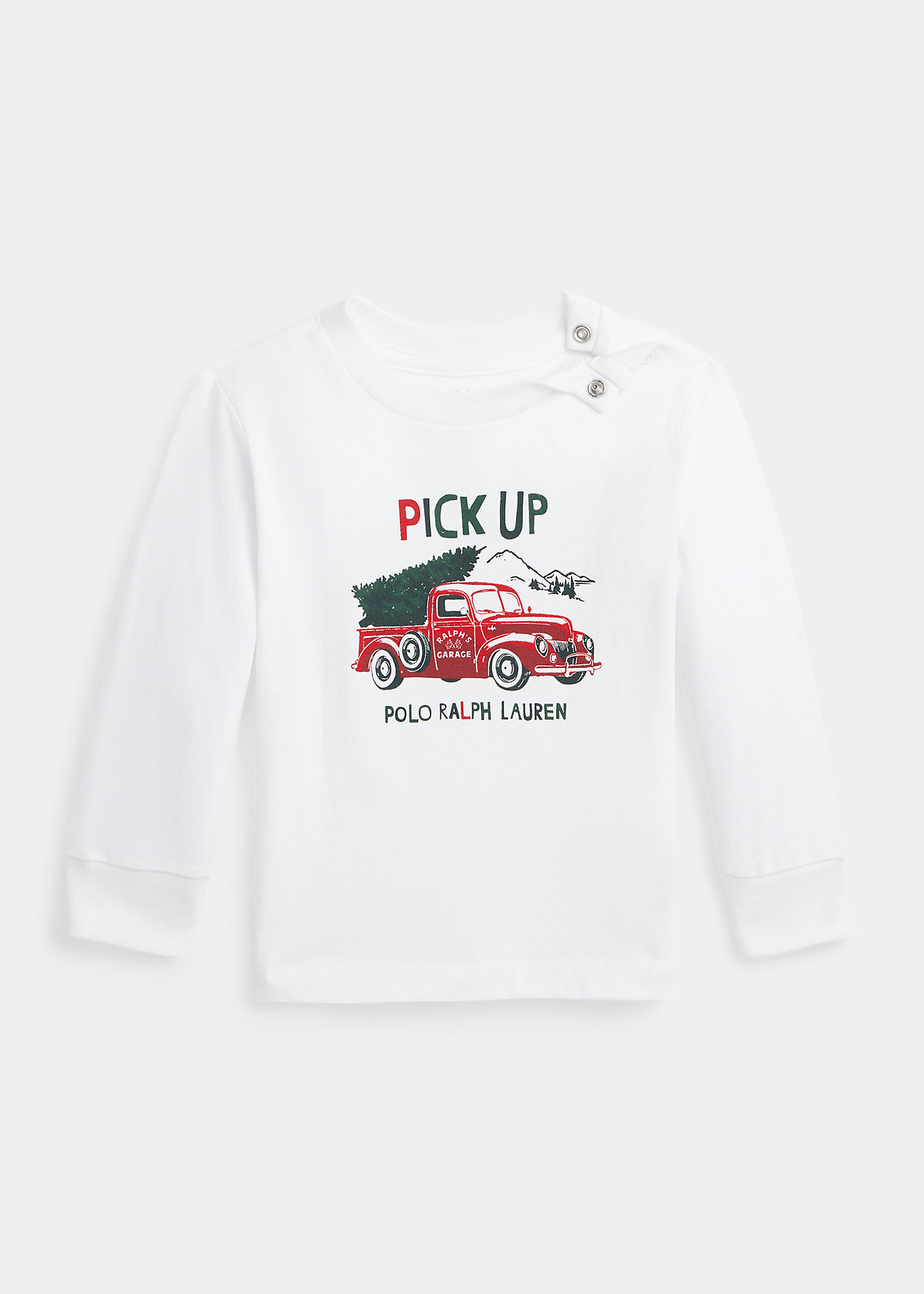 Cotton Long-Sleeve Graphic Tee