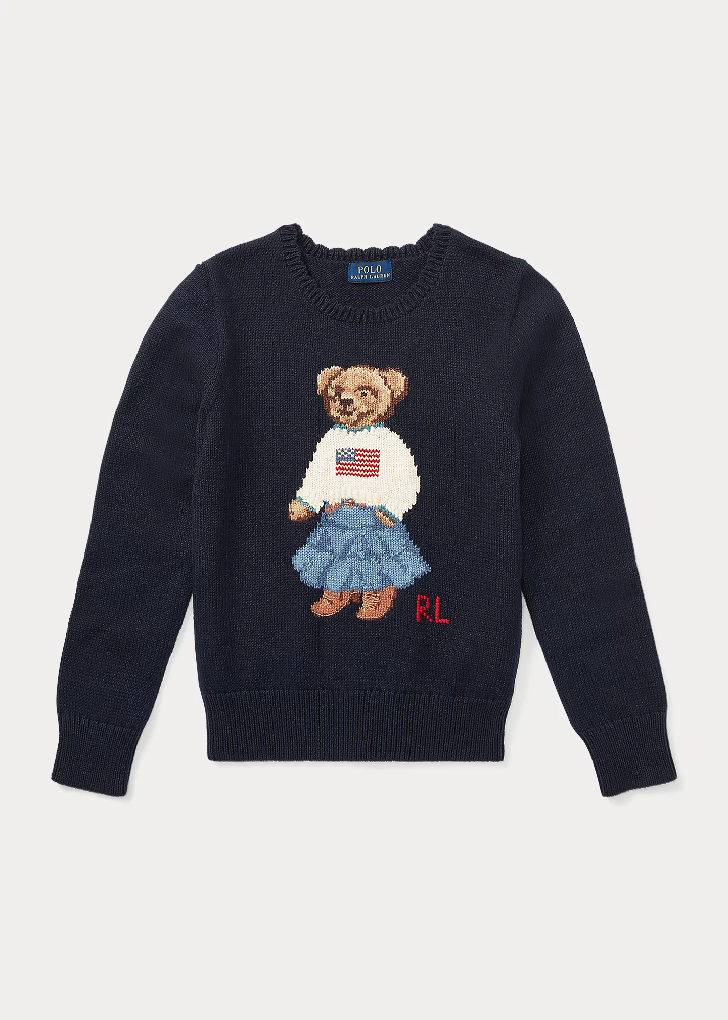 Polo Bear Cotton Sweater