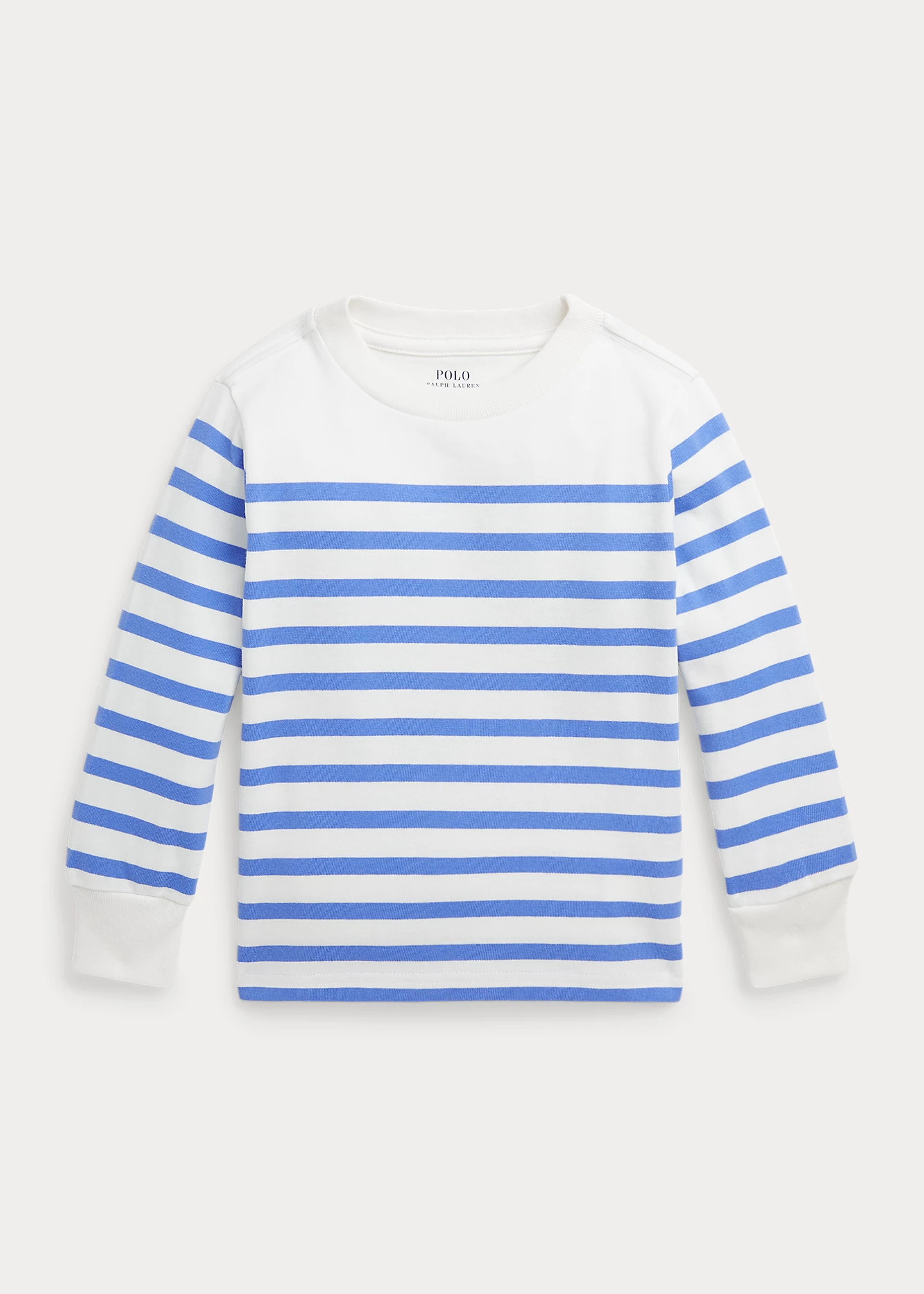 Striped Cotton Long-Sleeve Tee