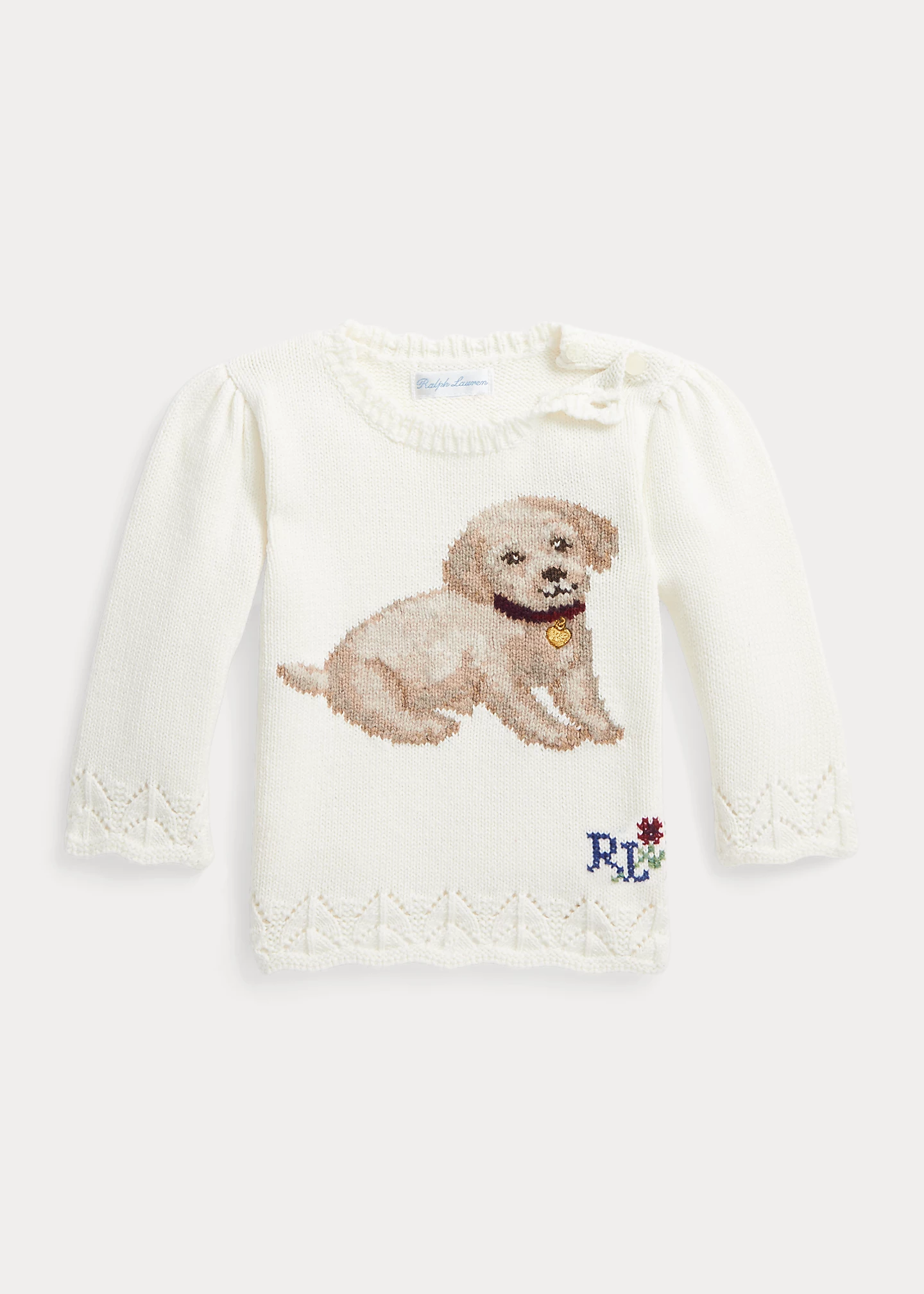 Puppy Cotton-Blend Sweater