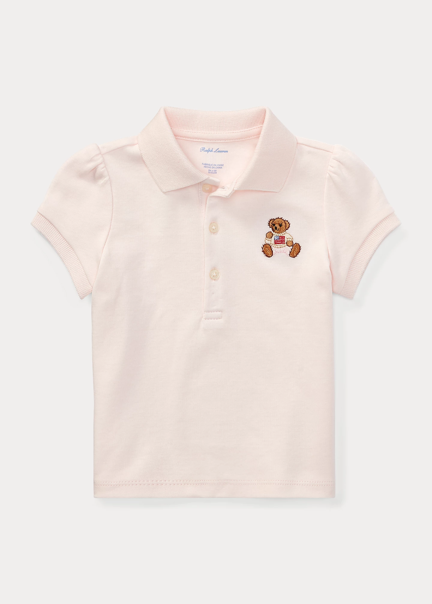Polo Bear Soft Cotton Polo Shirt