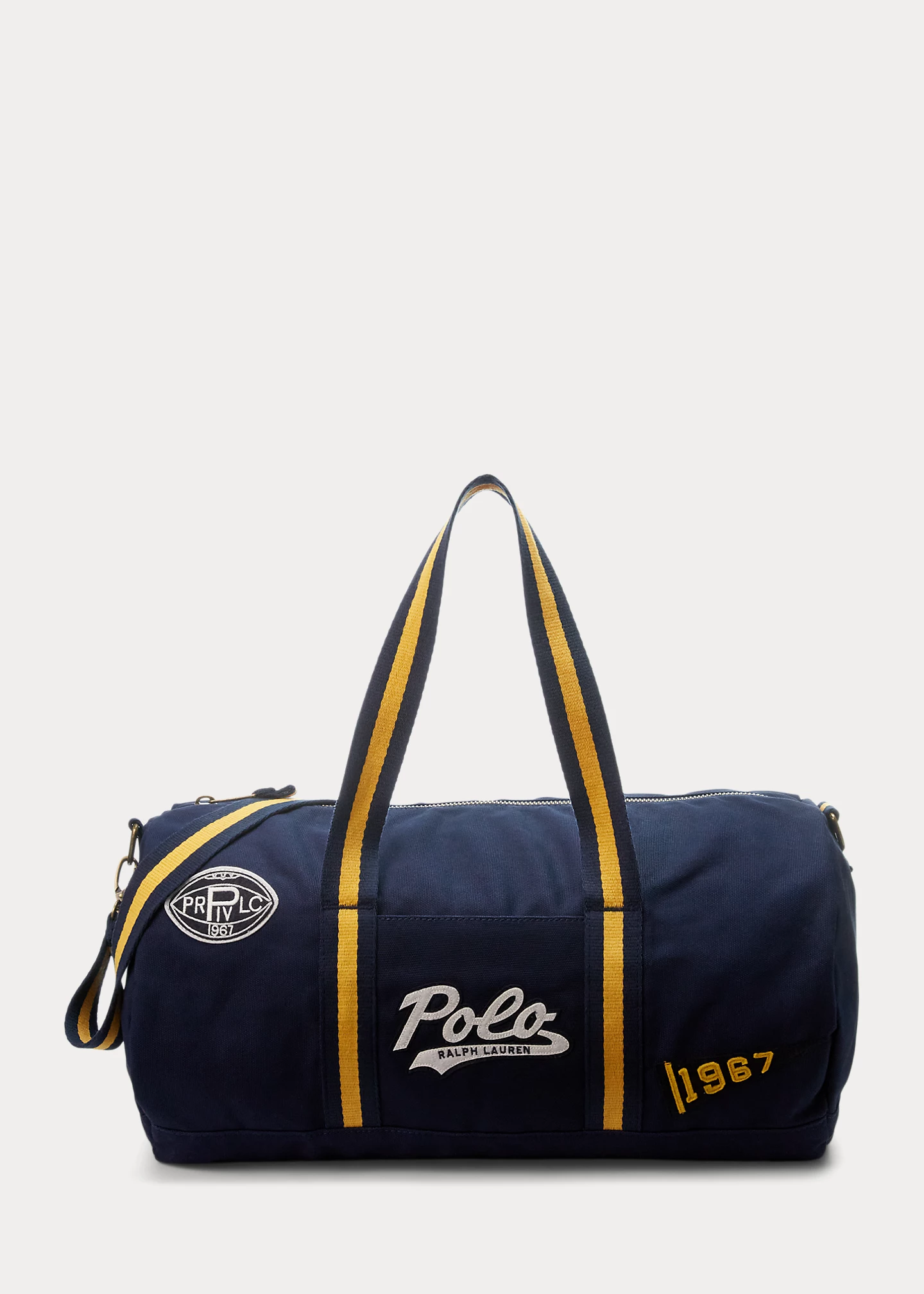 Logo-Patches Canvas Duffel