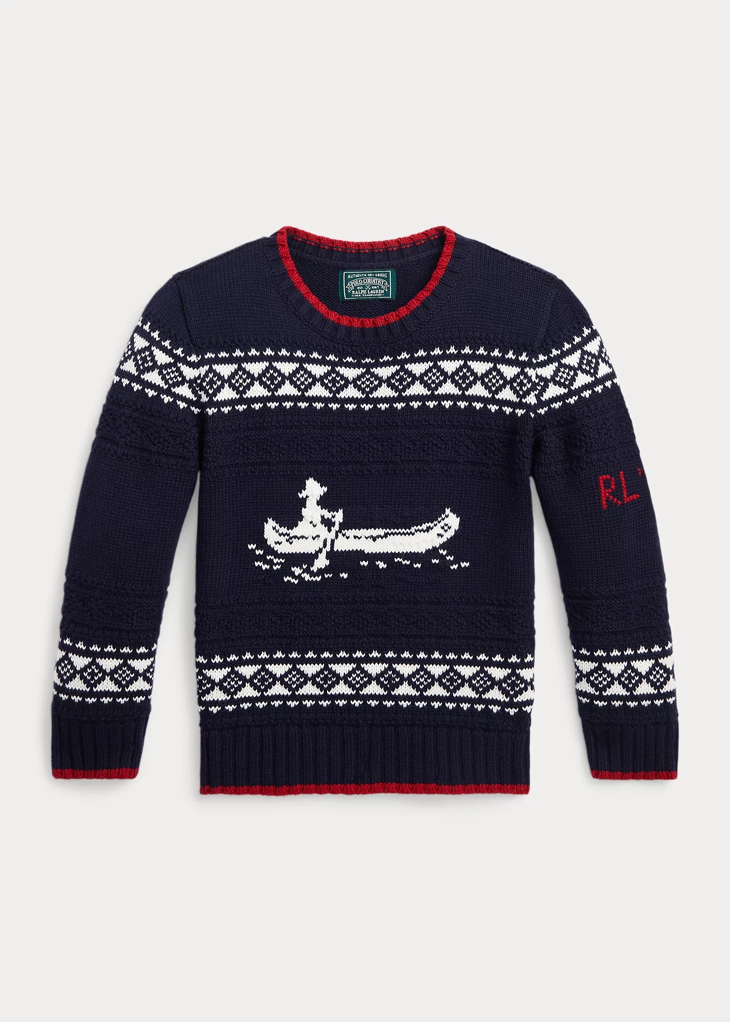 Canoe Cotton-Blend Sweater