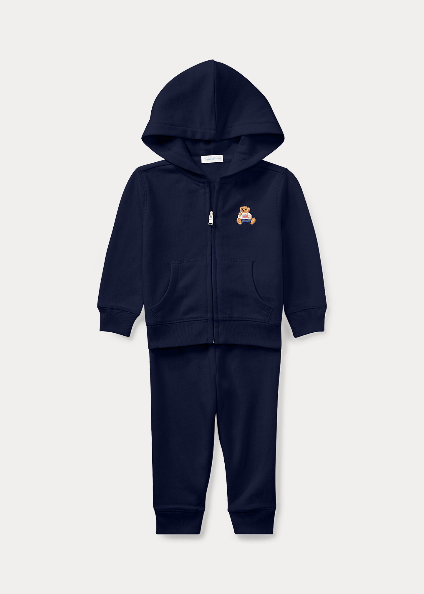 Polo Bear French Terry Hoodie & Pant Set