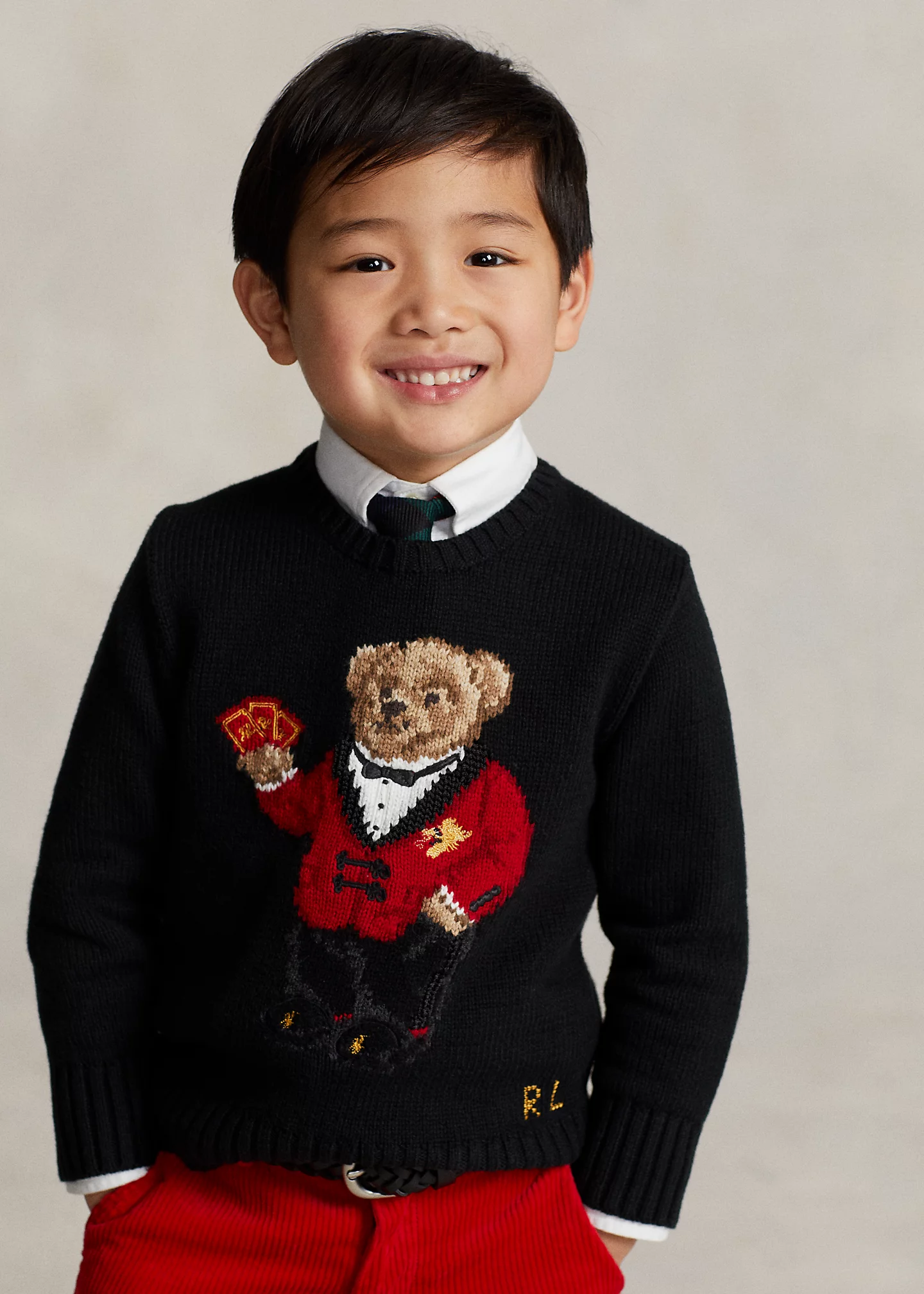 Lunar New Year Polo Bear Sweater