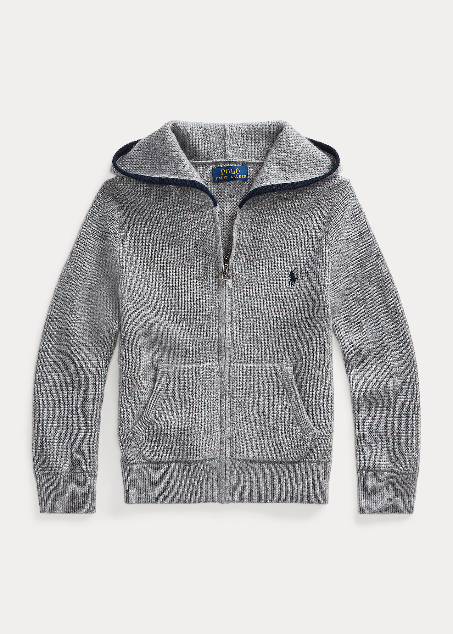 Cashmere Full-Zip Sweater