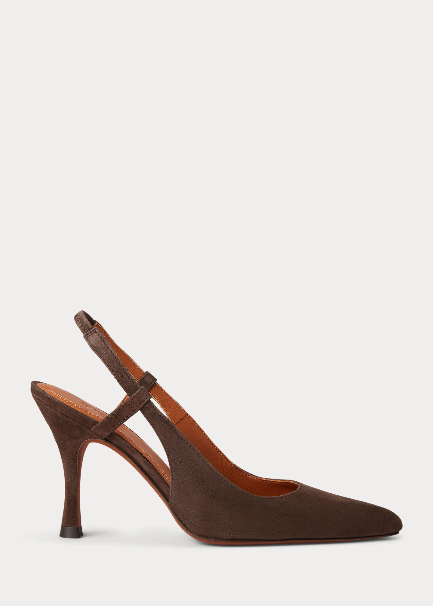Leather Slingback Heel