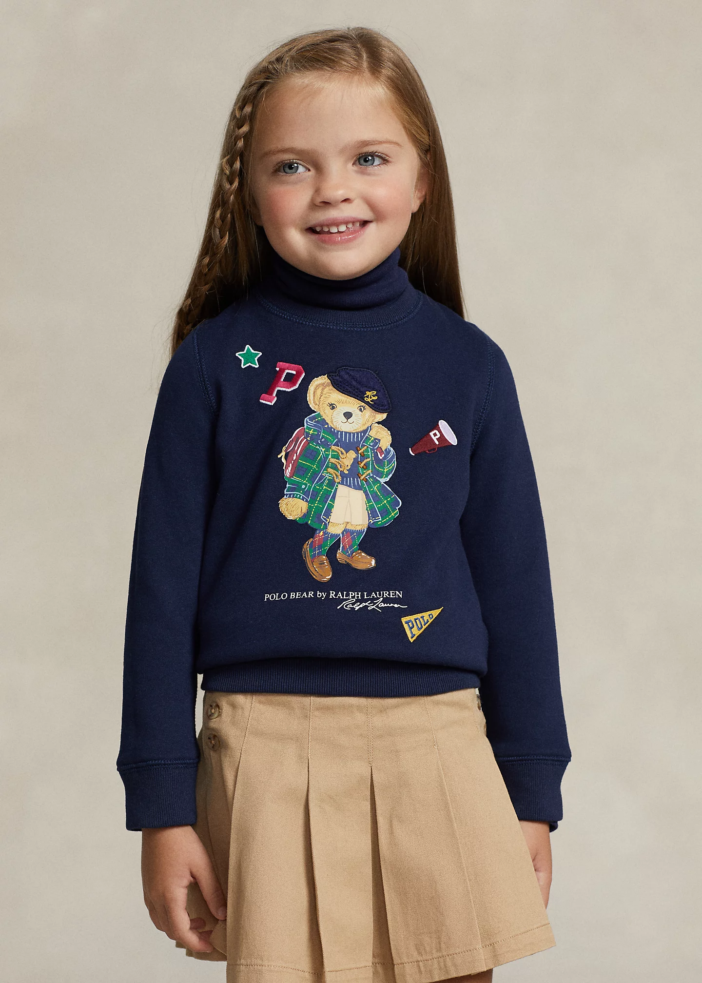 Polo Bear Fleece Sweatshirt