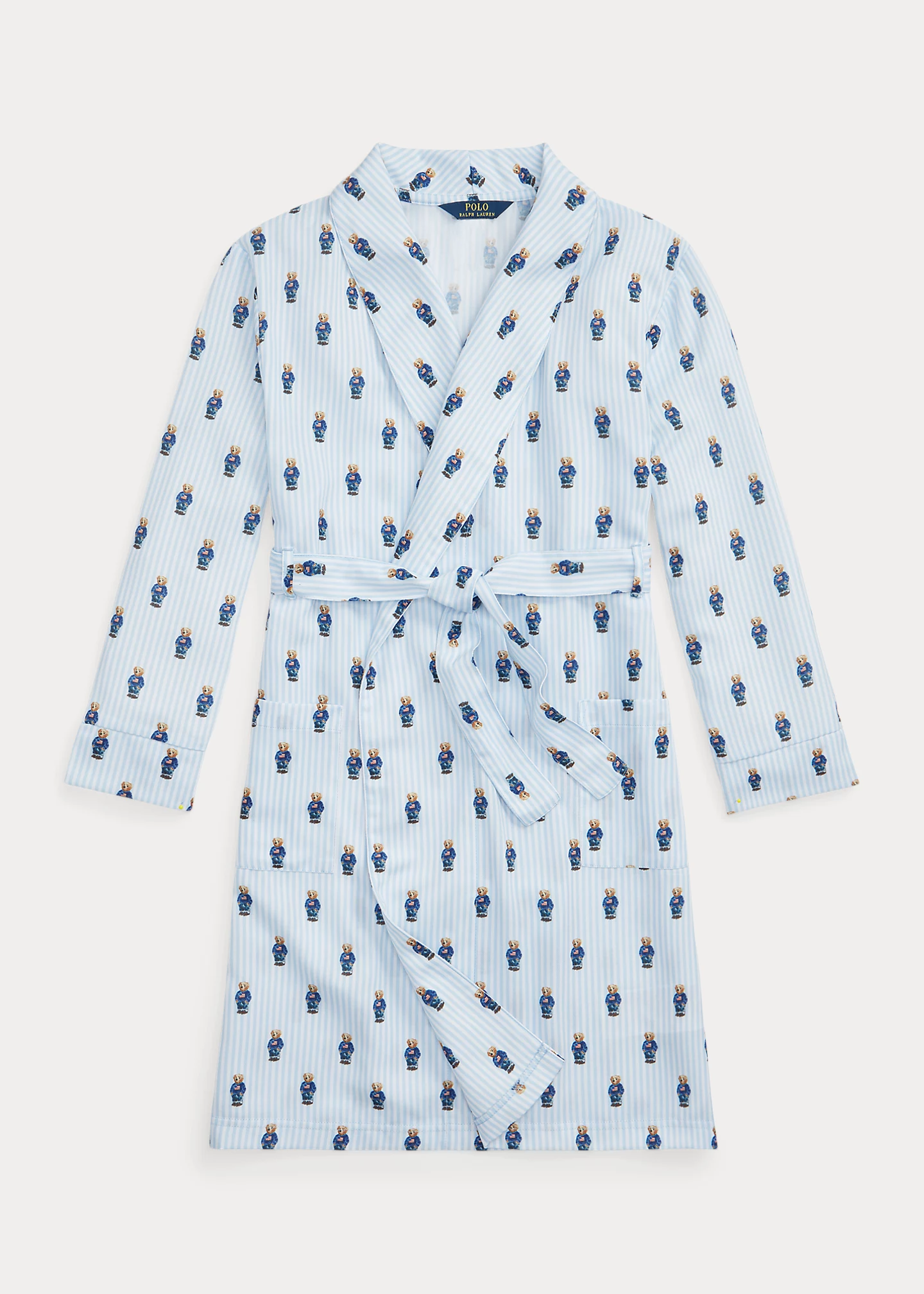 Polo Bear Flannel Robe