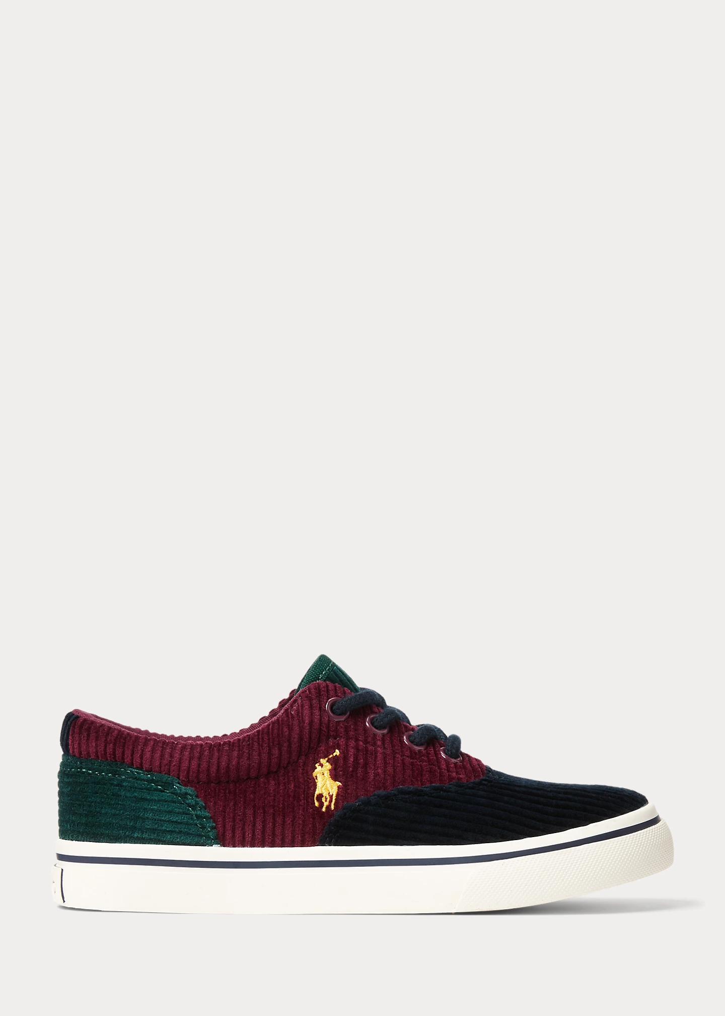 Keaton Color-Blocked Corduroy Sneaker