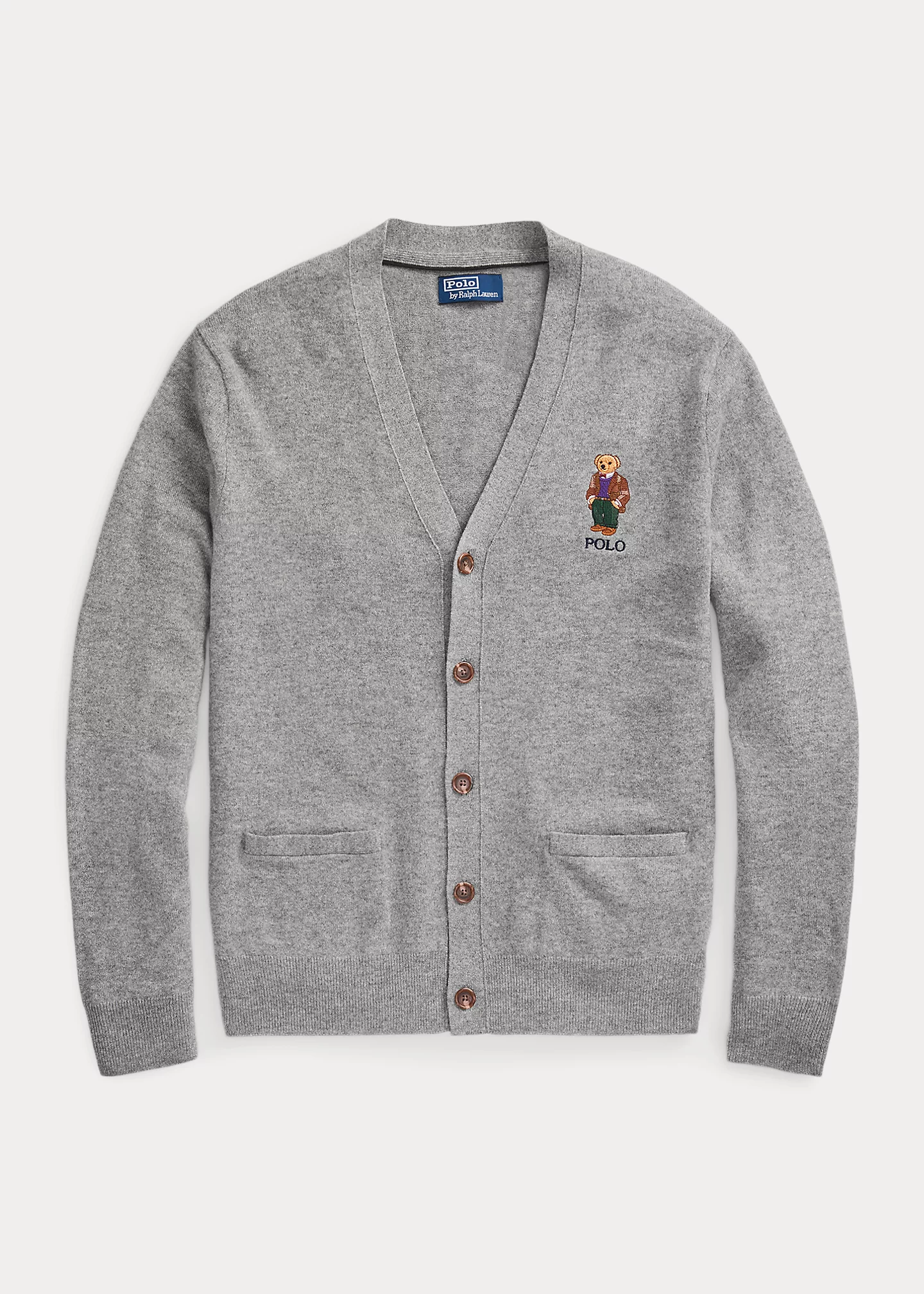 Polo Bear Wool Cardigan
