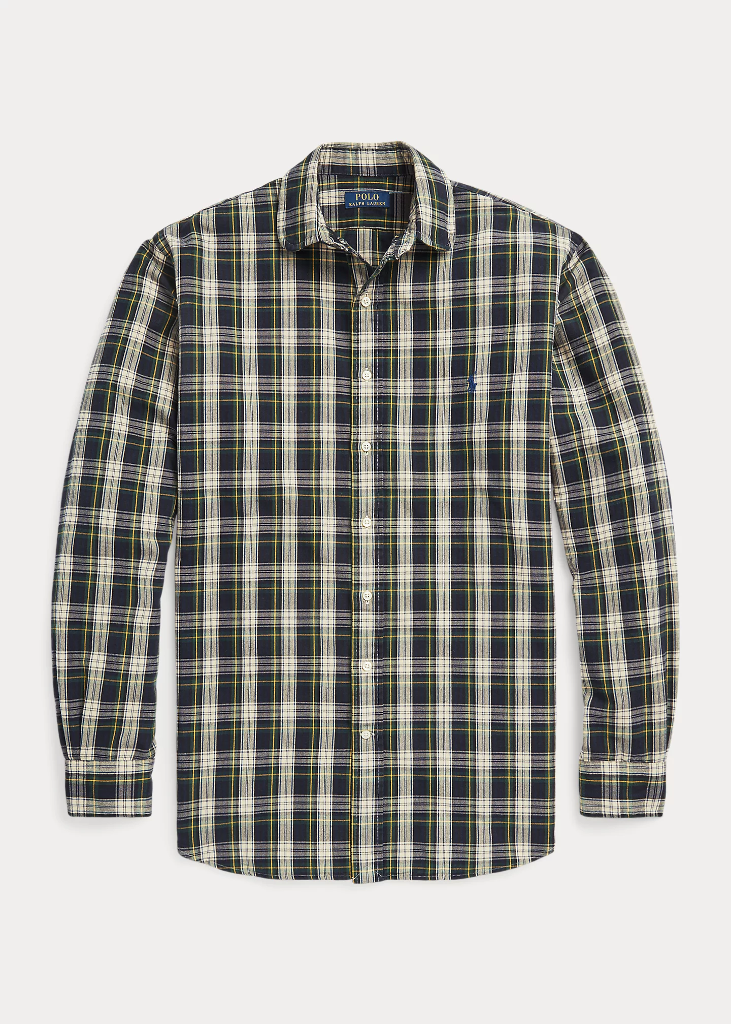 Plaid Oxford Shirt