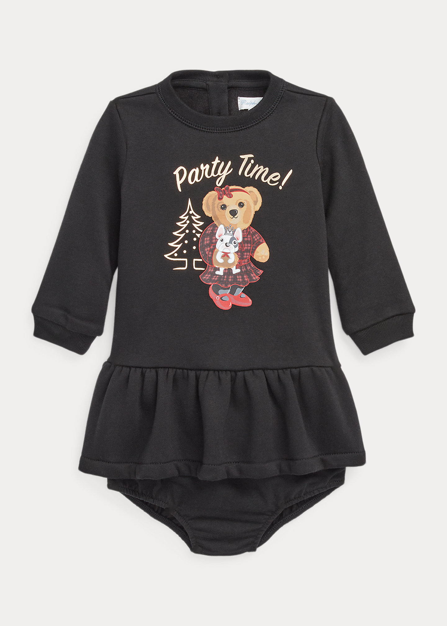 Polo Bear Fleece Dress & Bloomer