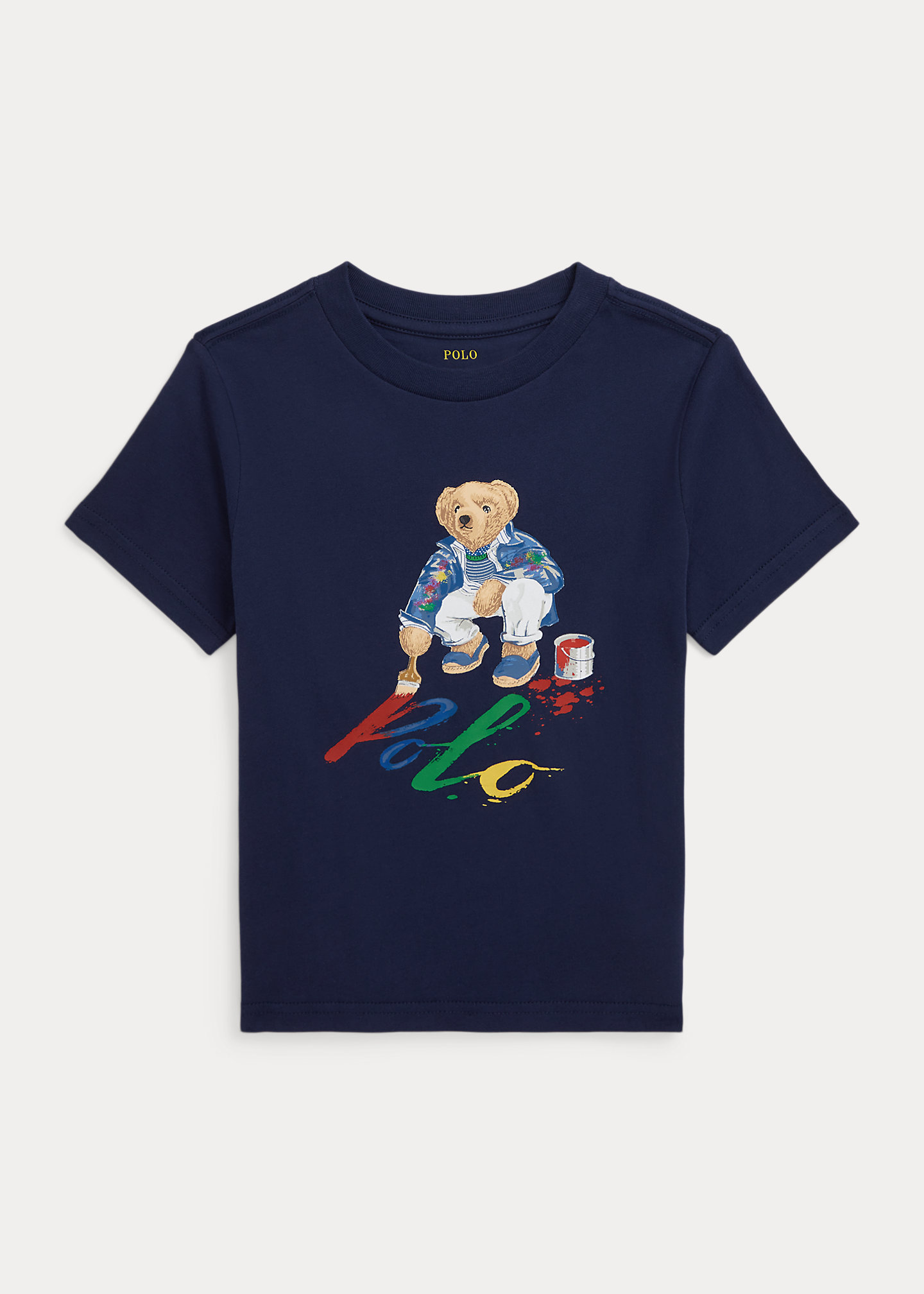 Polo Bear Cotton Jersey Tee