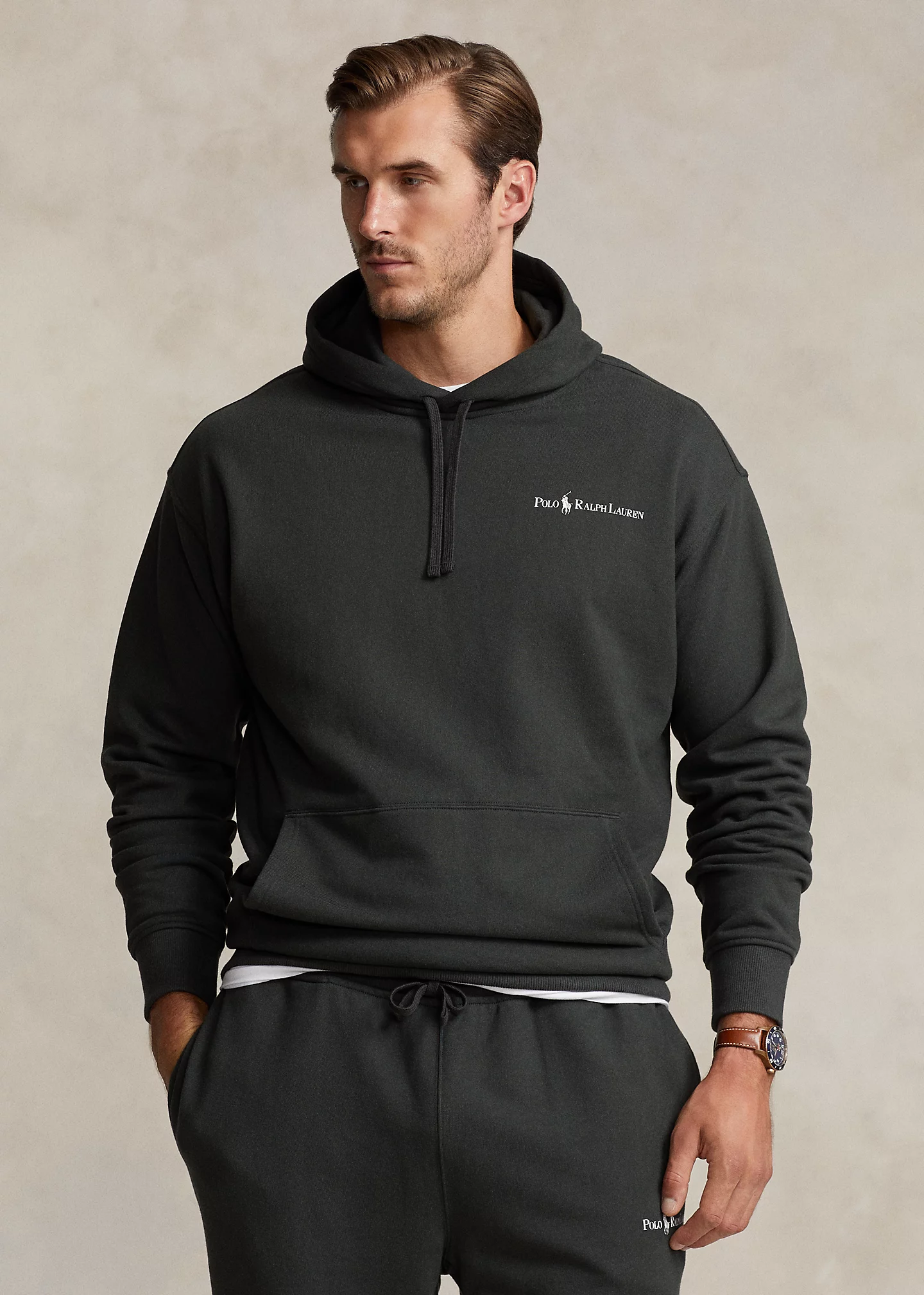 Fleece Logo Hoodie