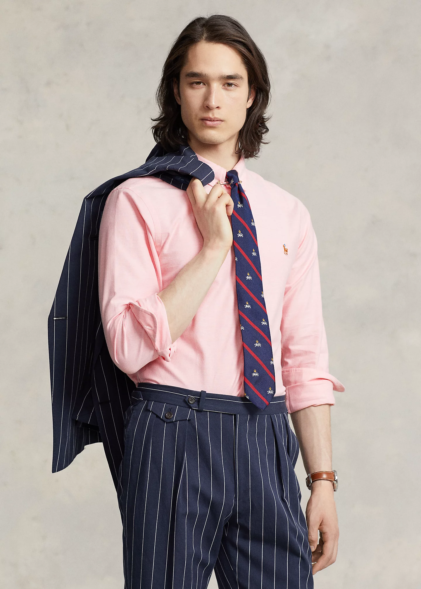 Slim Fit Stretch Oxford Shirt