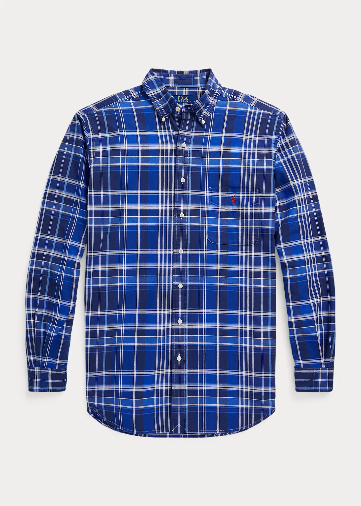 Plaid Oxford Shirt