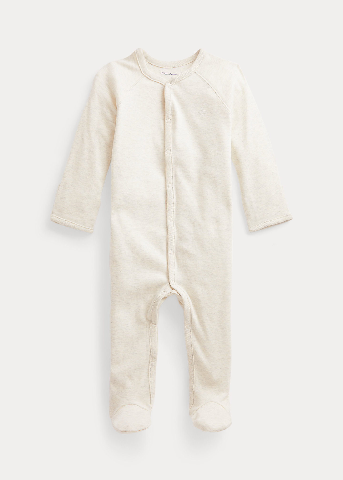 Cotton Interlock Footed Coverall