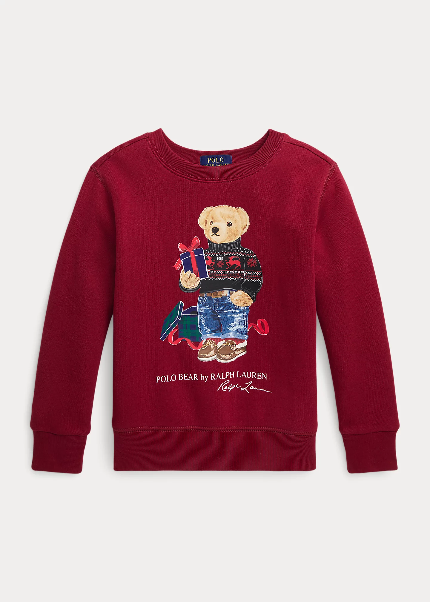 Polo Bear Fleece Sweatshirt