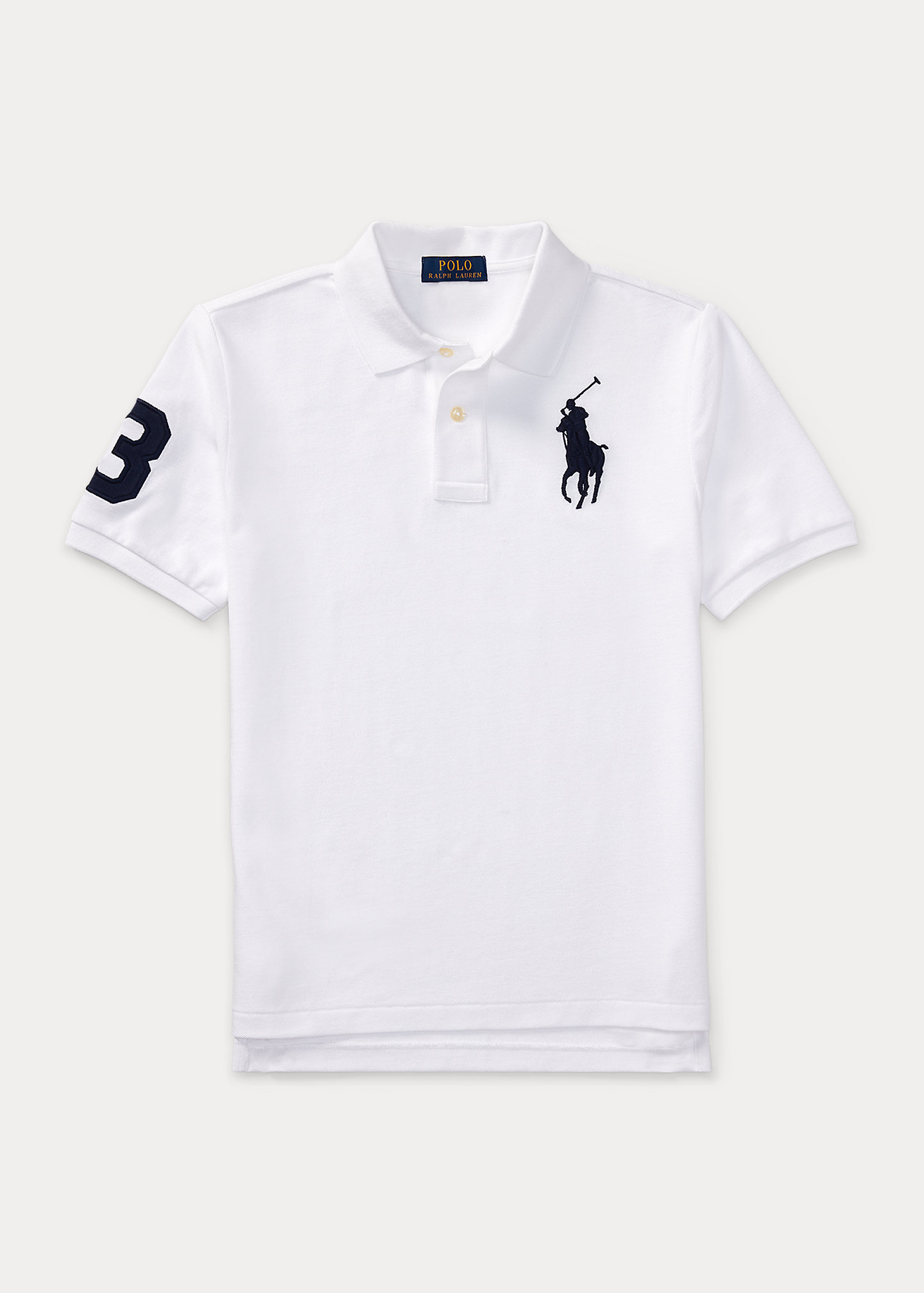 Big Pony Cotton Mesh Polo Shirt