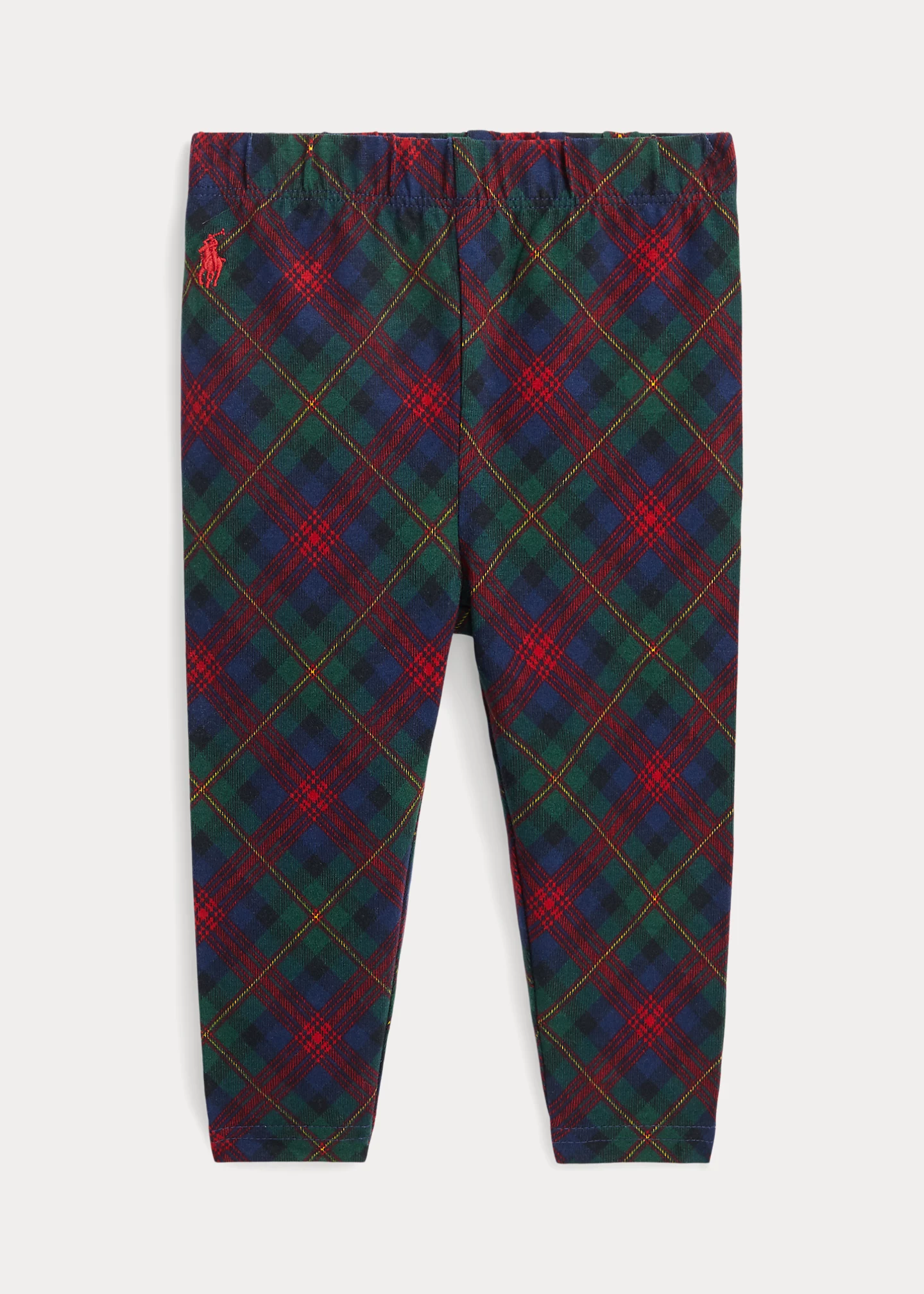 Plaid Stretch Jersey Legging