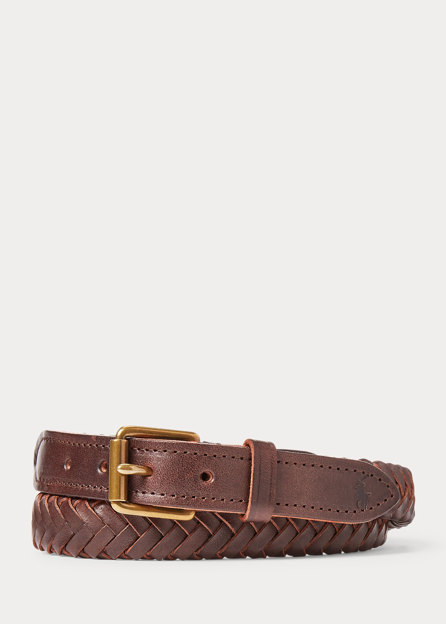 Braided Leather Belt