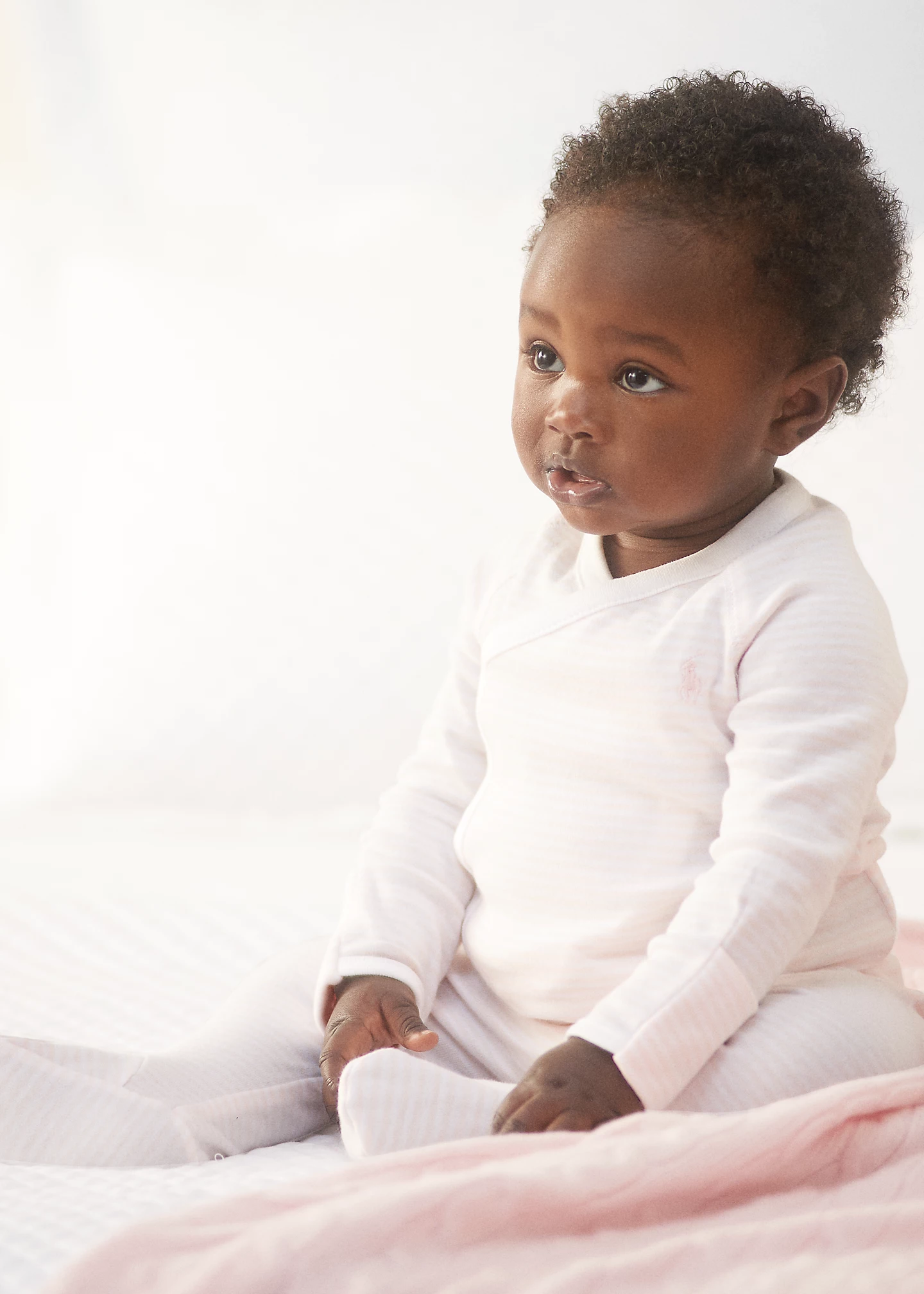 Striped Organic Cotton Top & Pant Set