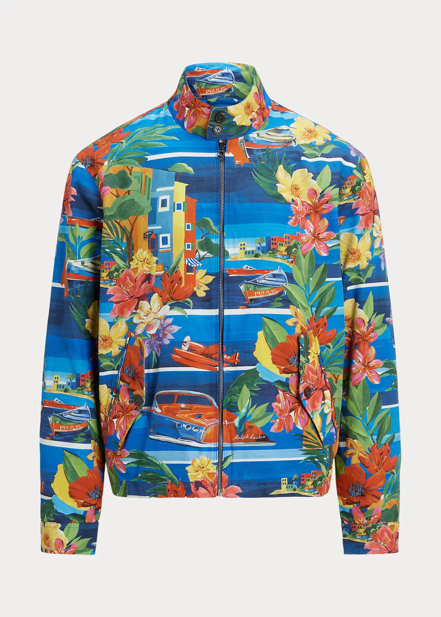 Print Twill Jacket