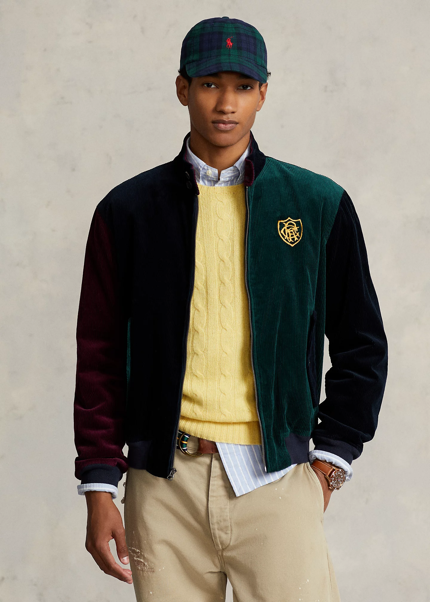 Crest Corduroy Fun Jacket