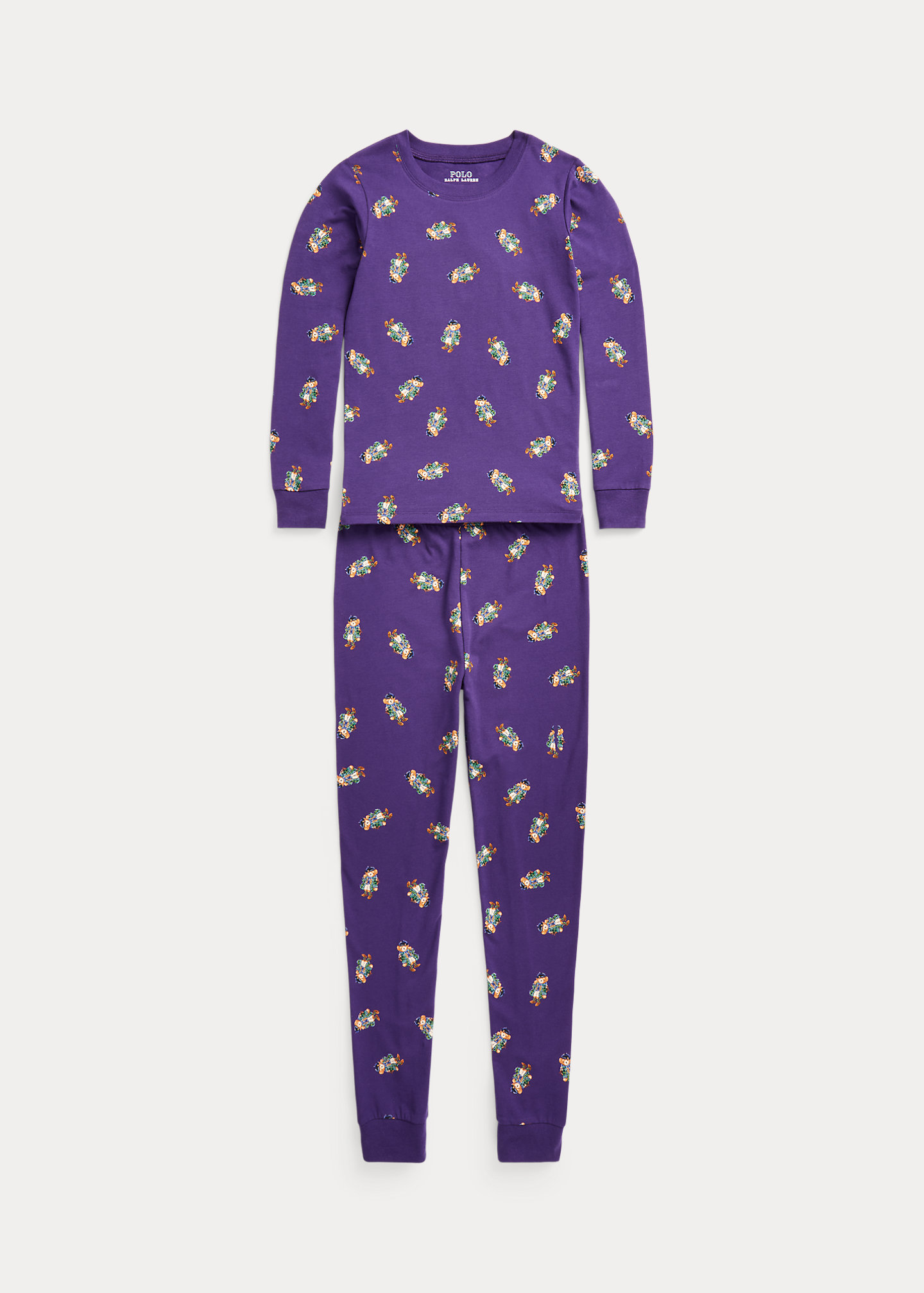 Polo Bear Stretch Jersey Sleep Set