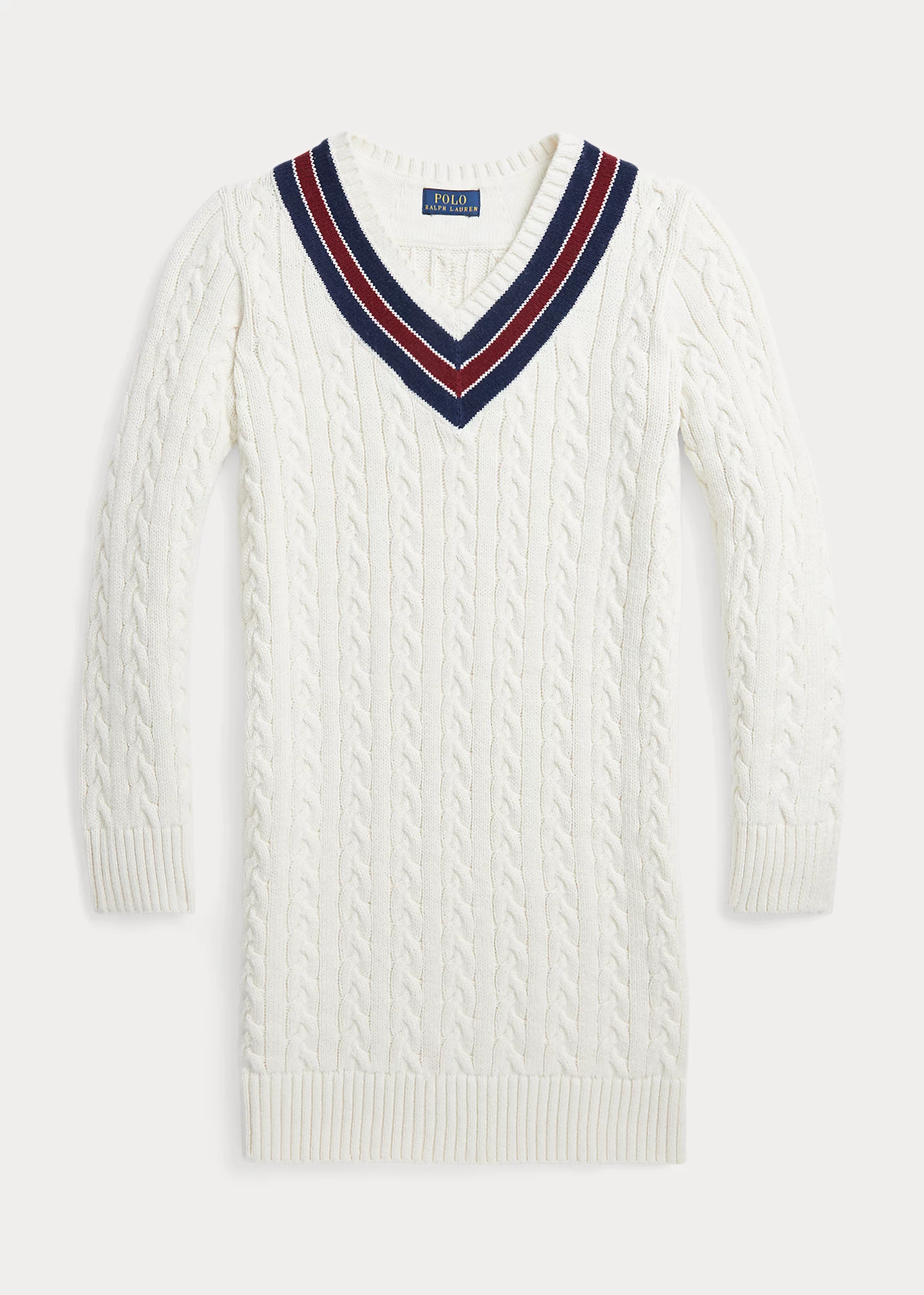 Cotton-Blend Cricket Sweater Dress