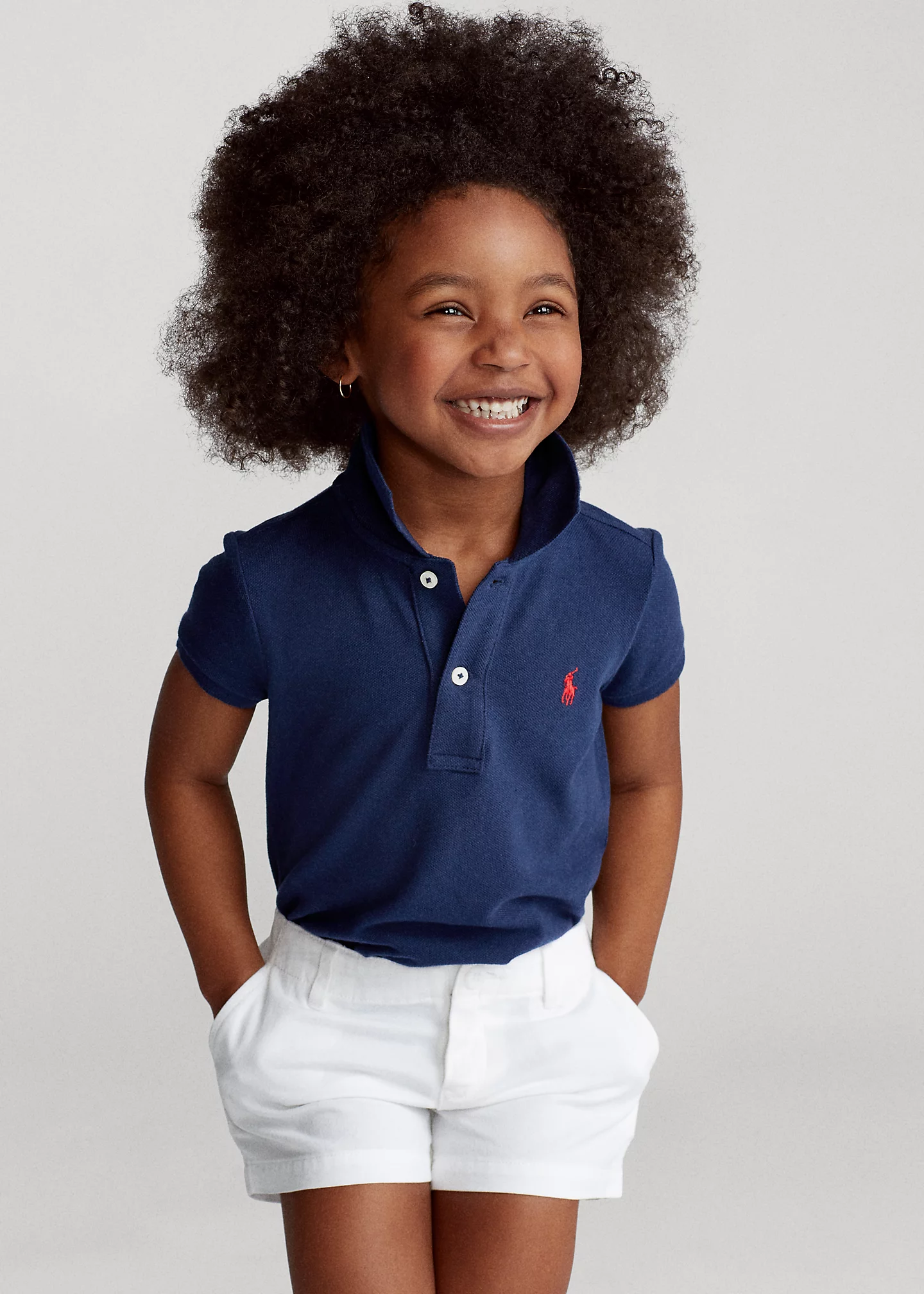 Cotton Mesh Polo Shirt