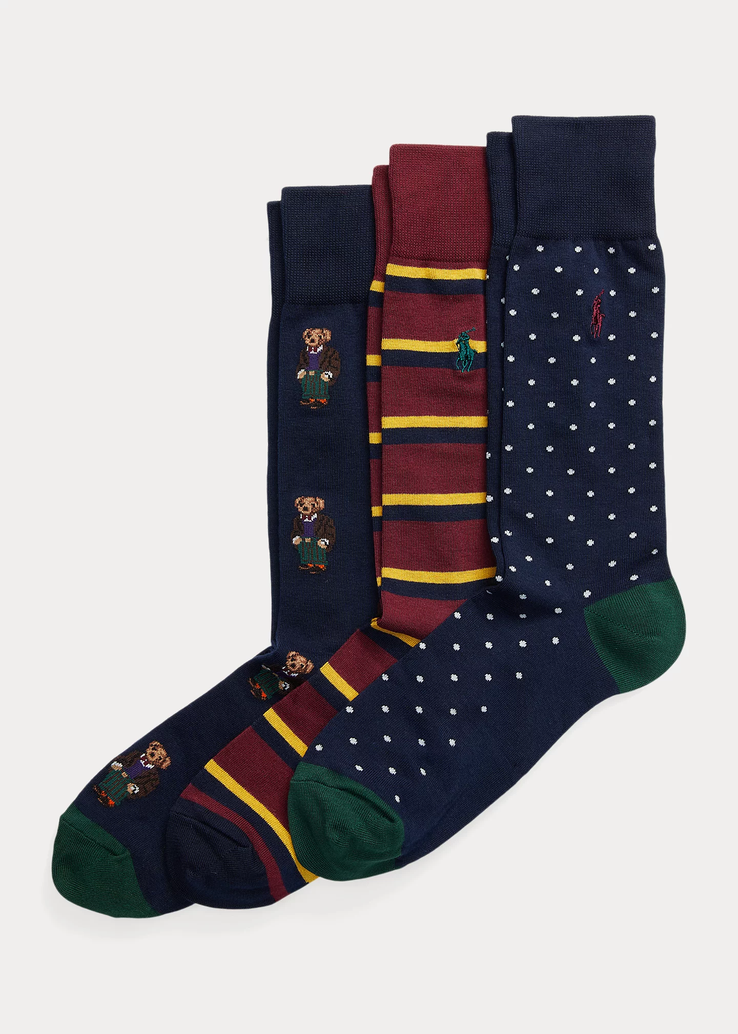 Polo Bear Trouser Sock 3-Pack