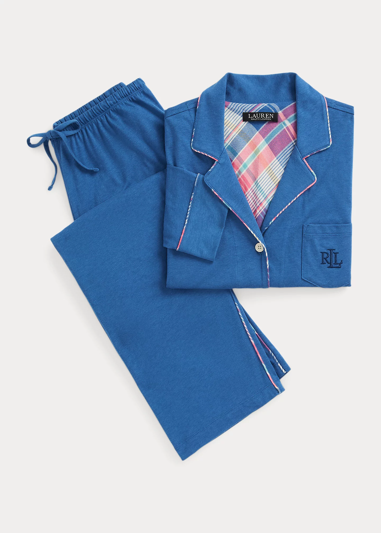 Cotton-Blend Jersey Sleep Set