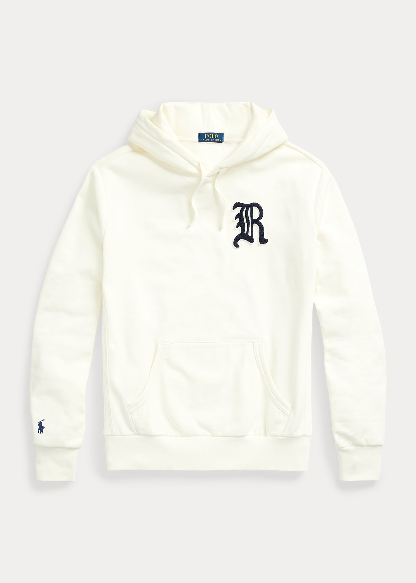 Appliquéd Fleece Hoodie