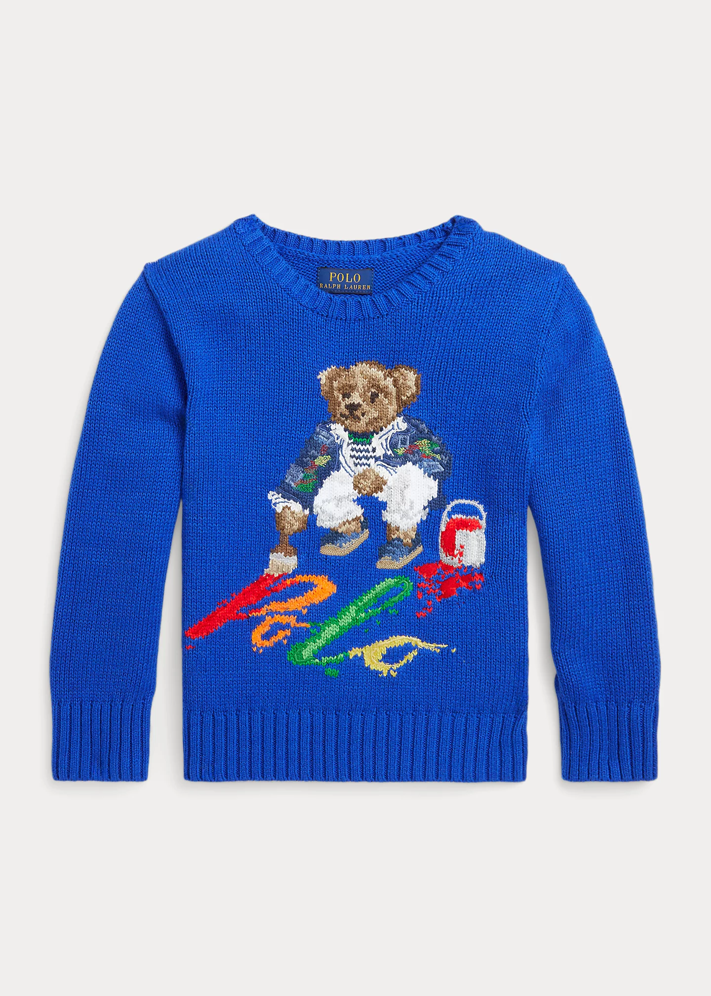 Polo Bear Cotton Sweater