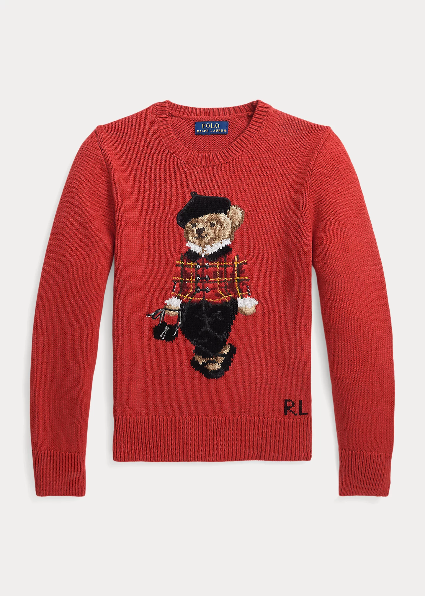 Polo Bear Cotton-Blend Sweater
