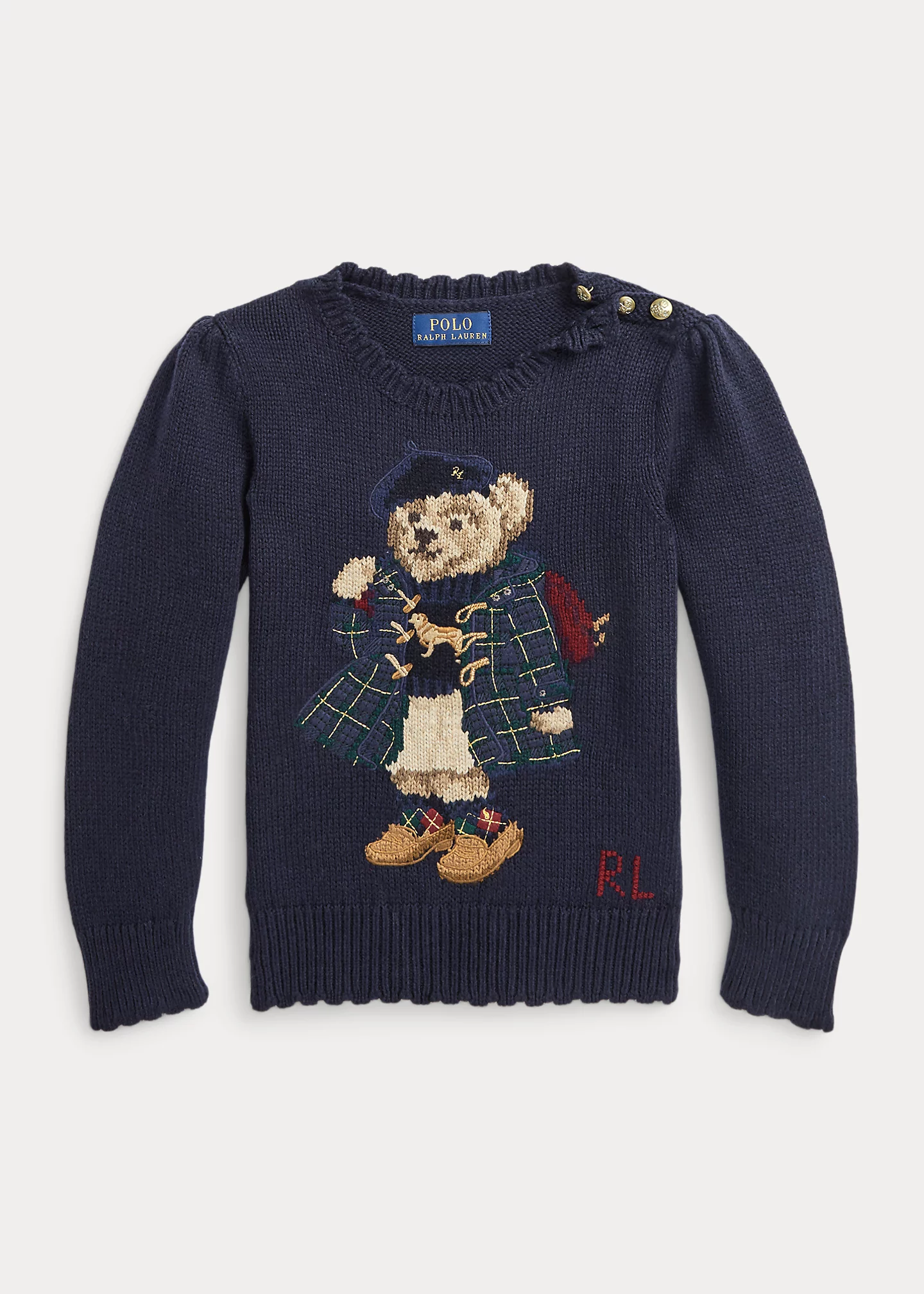 Polo Bear Cotton Sweater