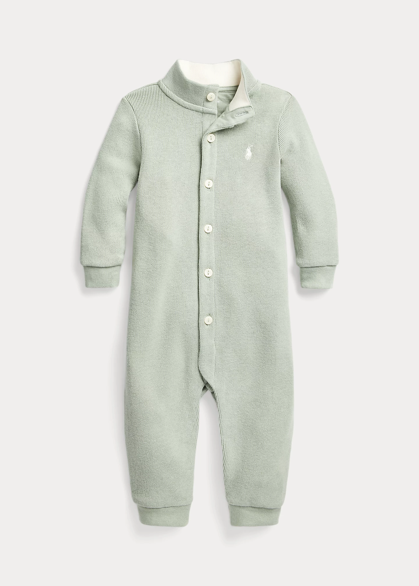 French-Rib Cotton Coverall