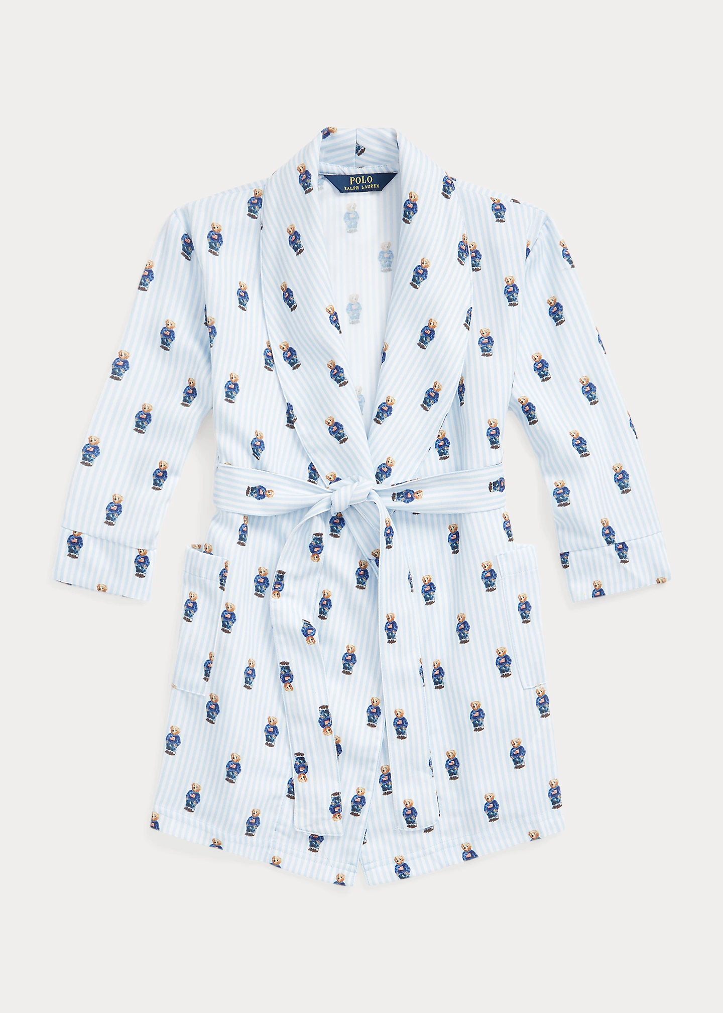 Polo Bear Flannel Robe