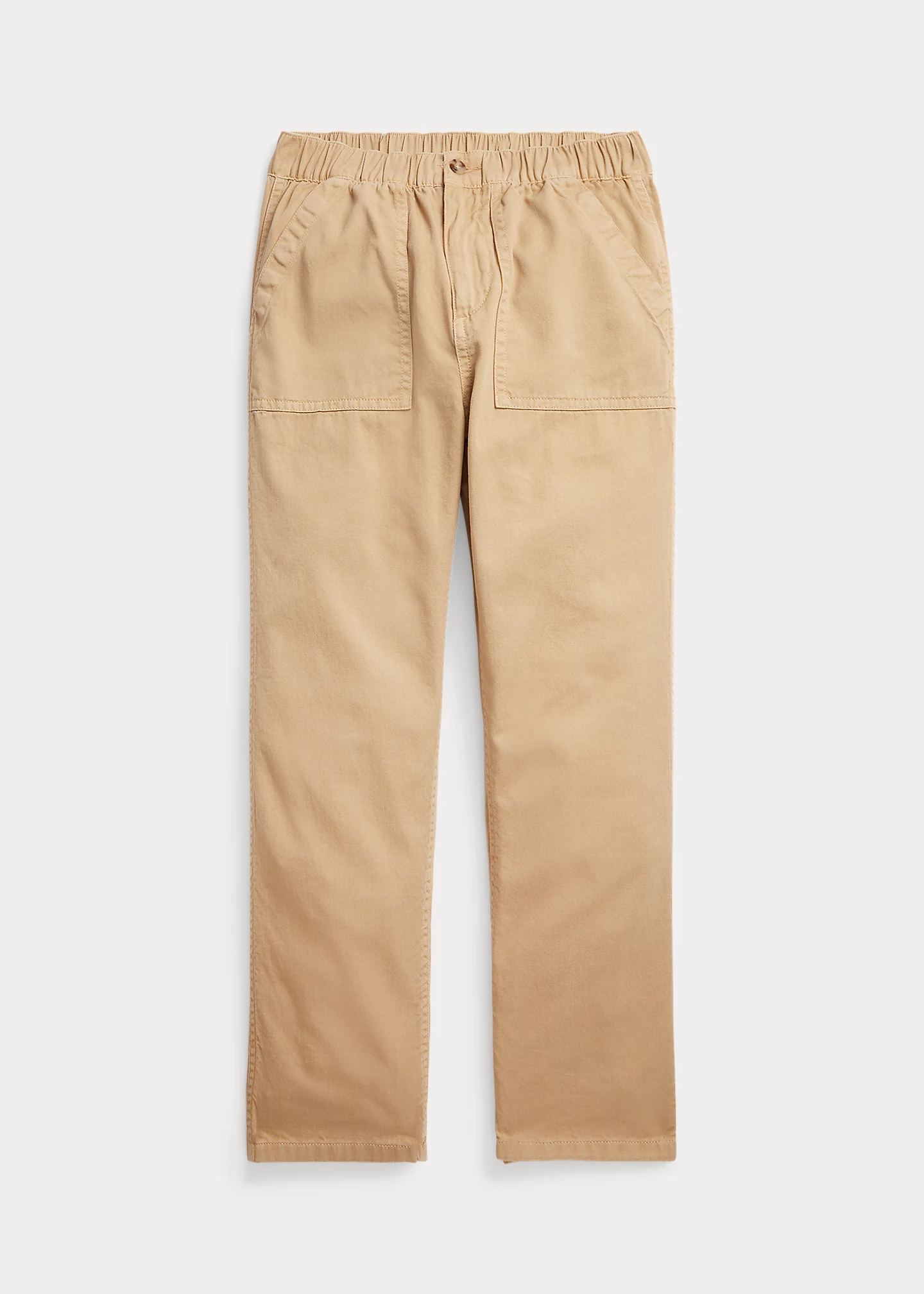 Straight-Leg Cotton Twill Pant