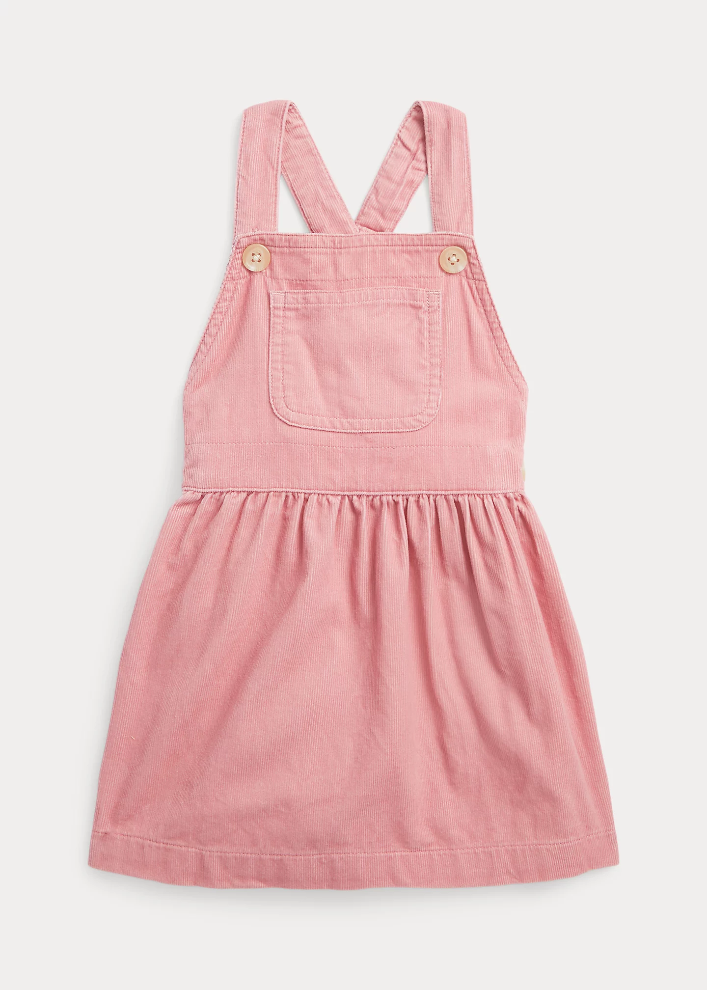 Cotton Corduroy Overall Dress